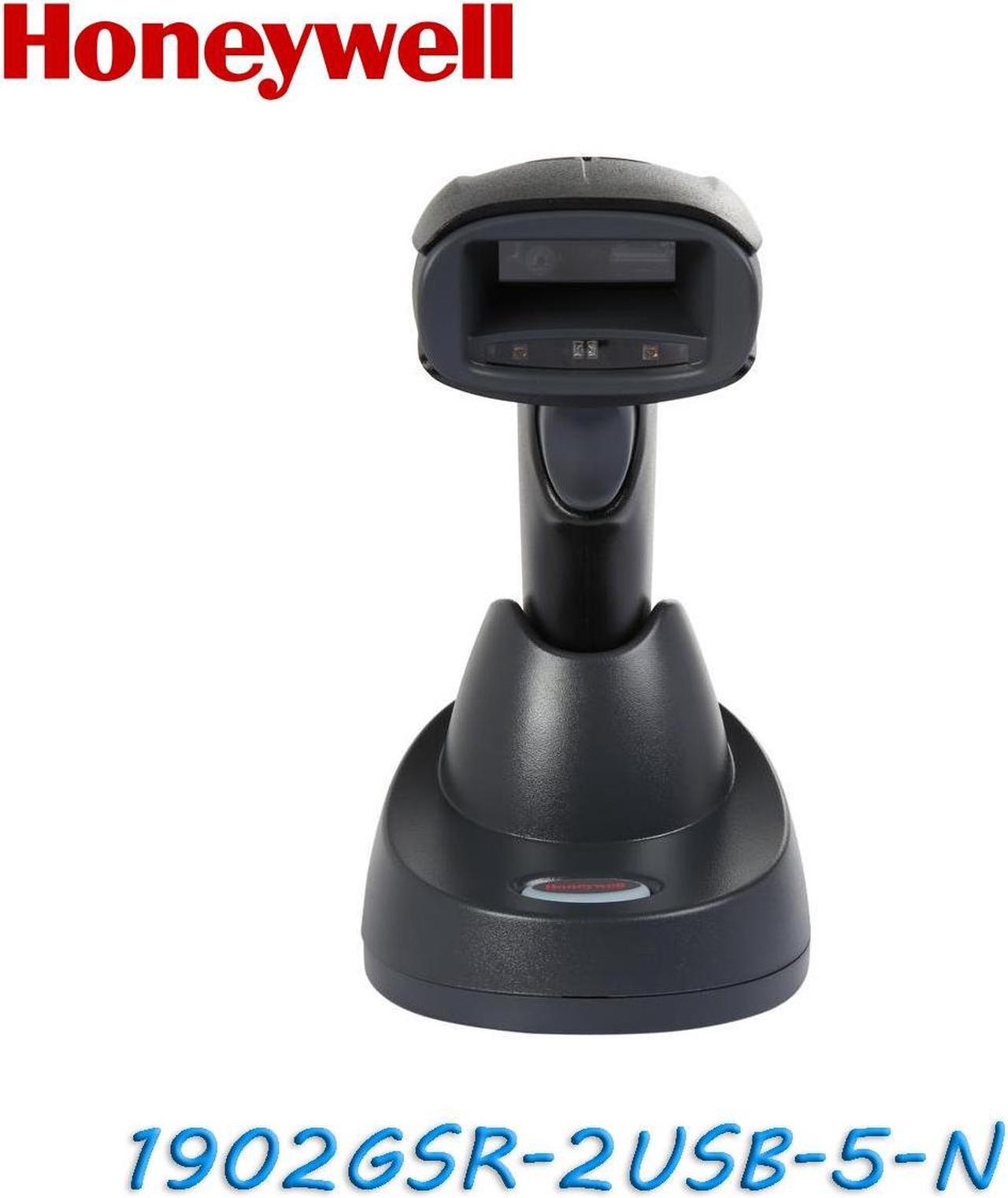 Honeywell Wireless Barcode Scanner Xenon 1902GSR-2USB-5-N Handheld QR Code Reader with Base