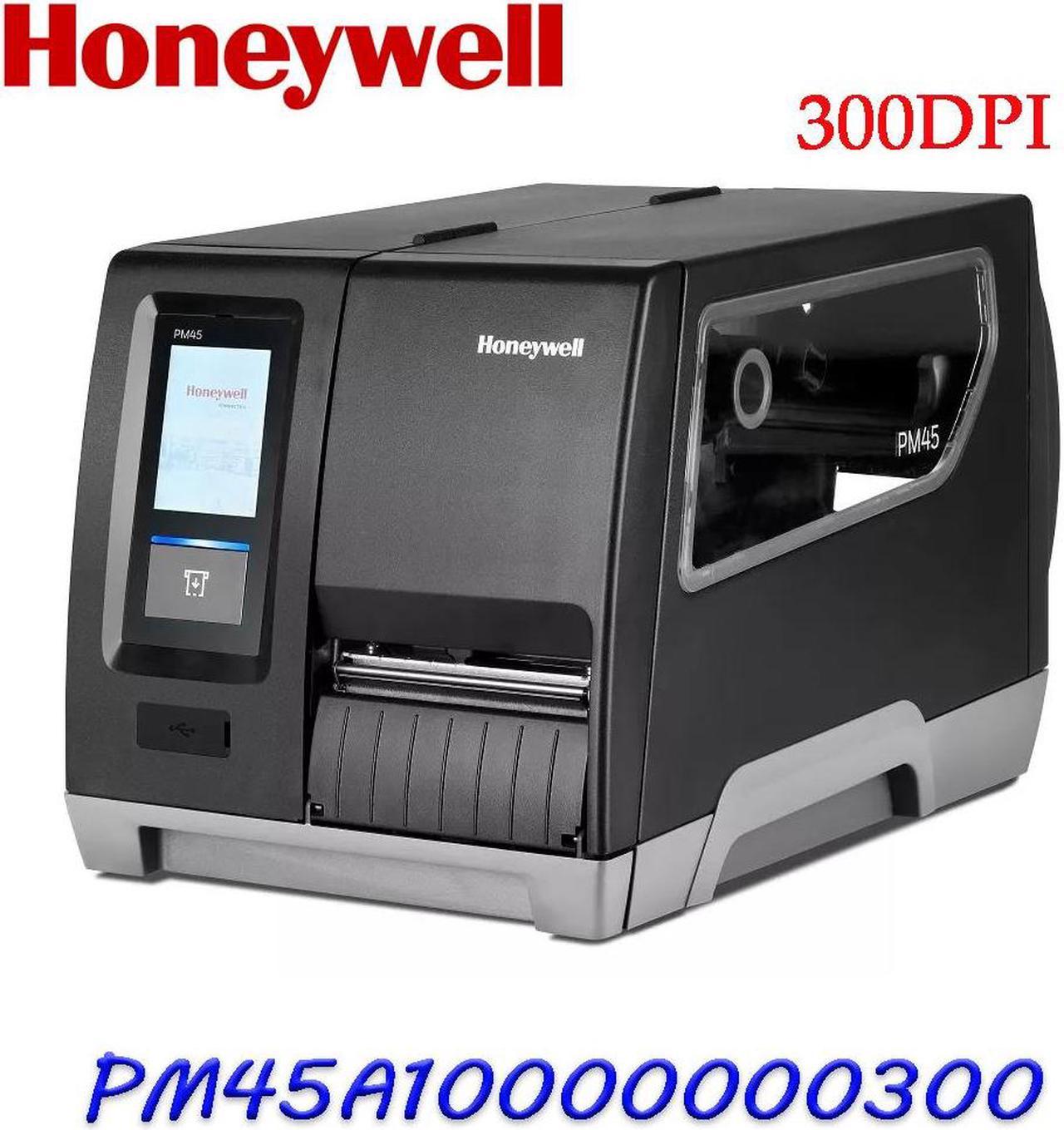 Honeywell PM45 Thermal Transfer Wireless WWAN Connectivity Barcode Label Printer PM45A10000000300 300DPI