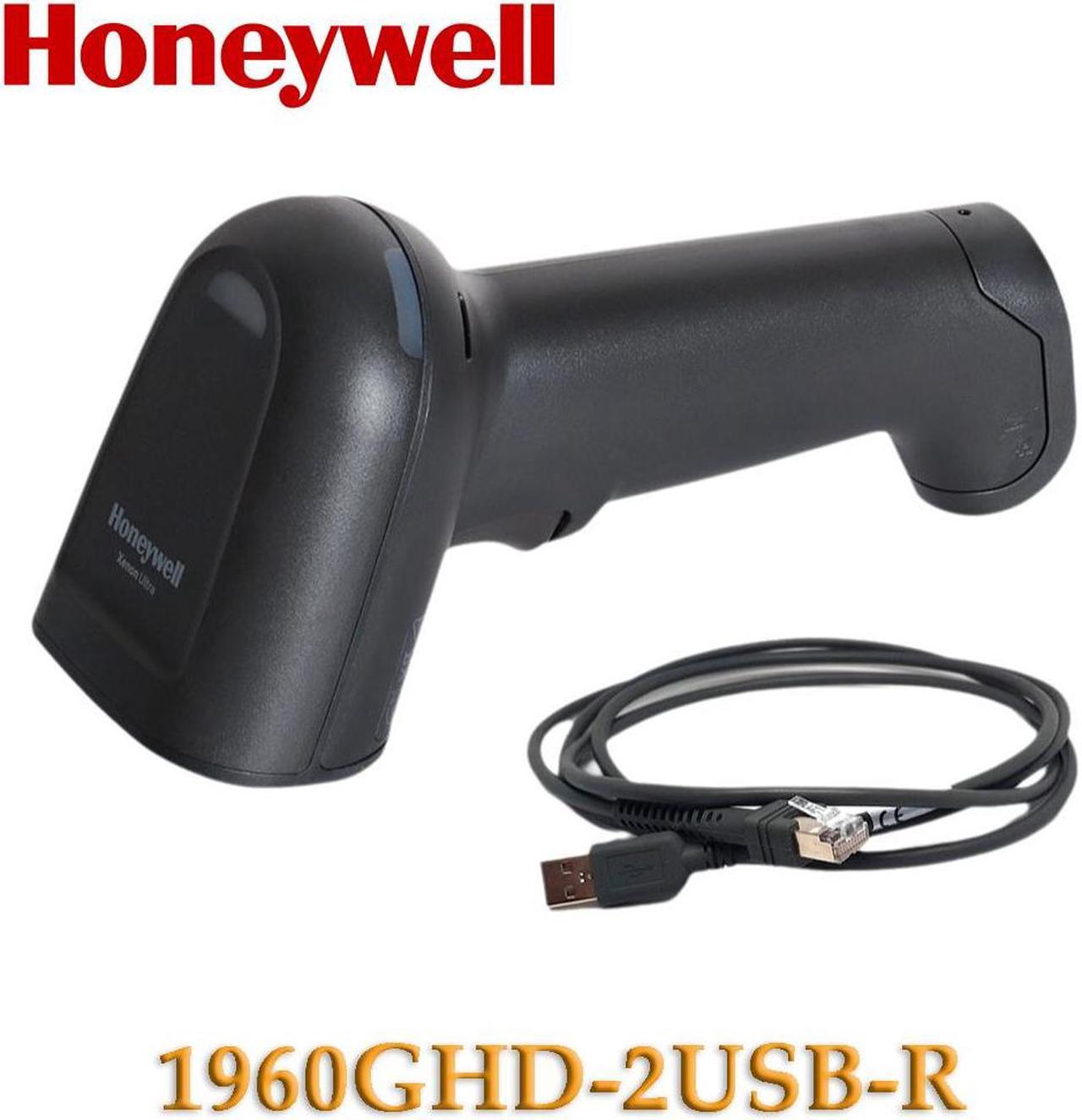 Honeywell 2D Barcode Scanner Xenon 1960GHD-2USB-R Handheld QR Code Reader with USB Cable Kit