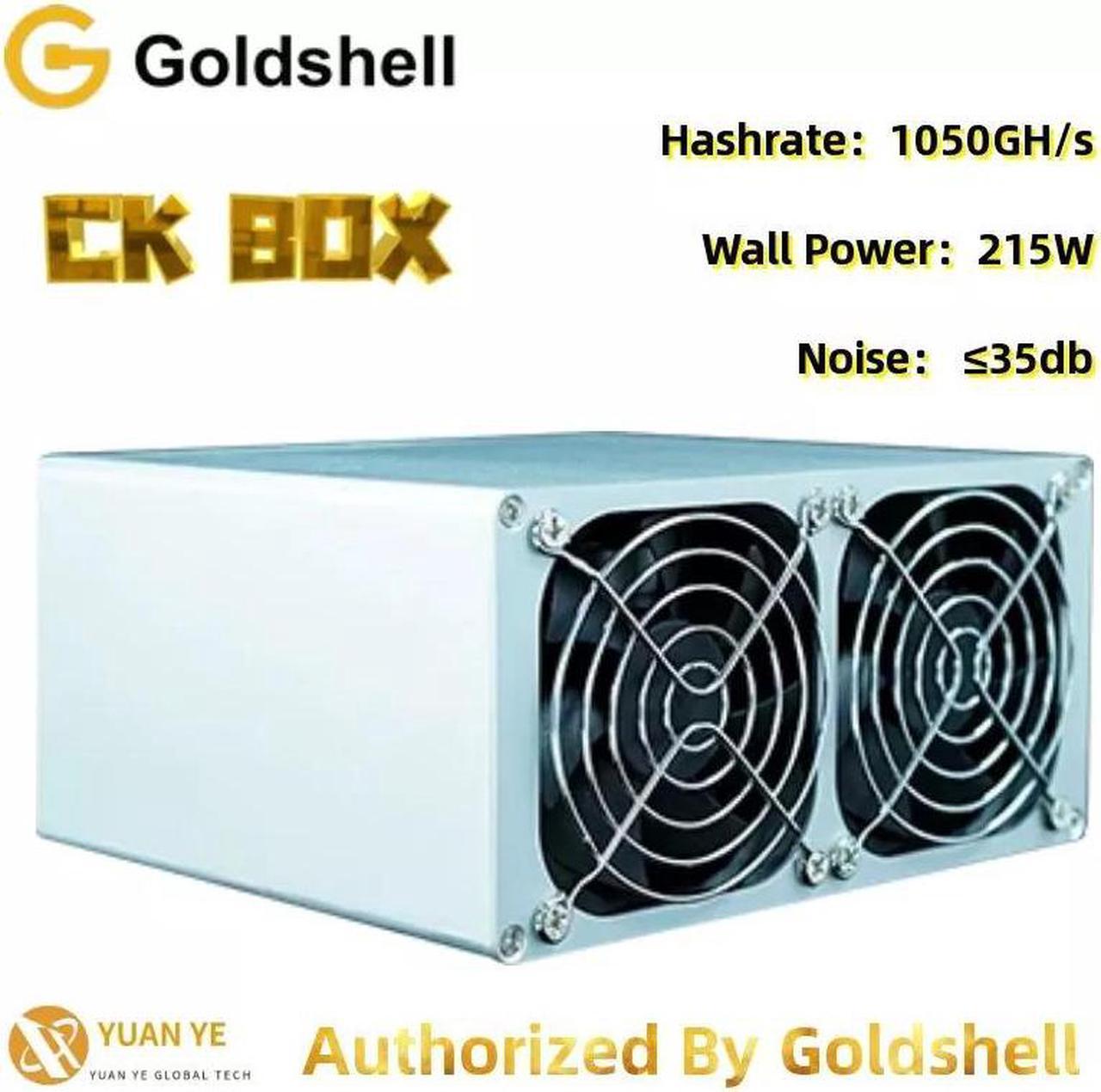 Goldshell CK-BOX 1050GH/S(with psu) CKB Mining Machine Low noise Small&simple Home Mining Home Riching