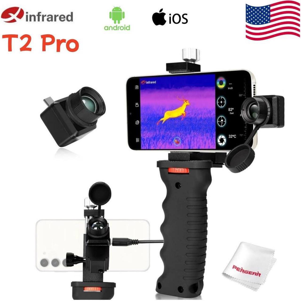 InfiRay/Xinfrared T2 Pro Thermal Imager Hunting Camera Outdoor Search 1579m Infrared Night Vision Mobile Phone Android Type C,Not compatible with iphone 15