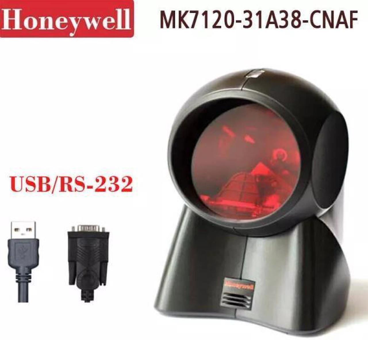 Honeywell MK7120-31A38-CNAF USB/RS232 2D Laser Omnidirectional Barcode Scanner RS-232