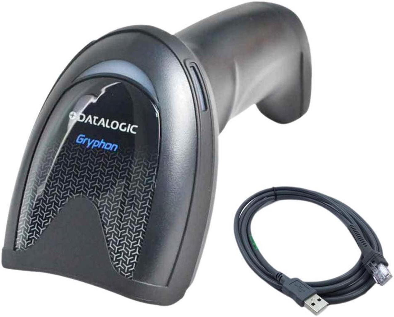 Gryphon GD4590-BK 2D Wired Handheld Barcode Scanner Kit with USB Cable