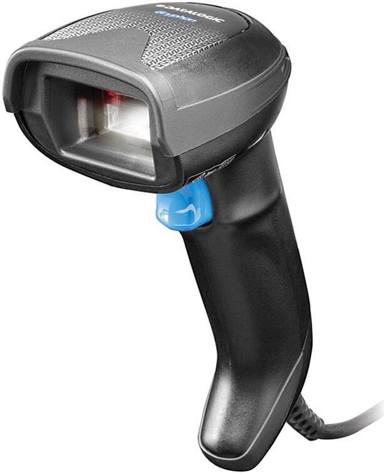 Barcode Scanner 2D Corded Handheld QR Code Reader with USB Cable GD4590-BK-HD