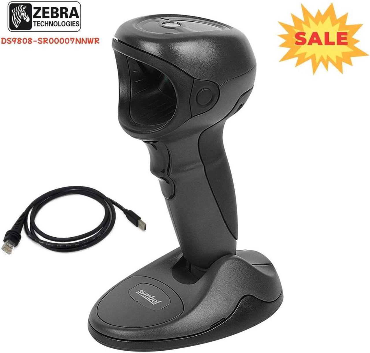 2D Barcode Scanner DS9808-SR00007NNWR QR Code Reader with USB Cable