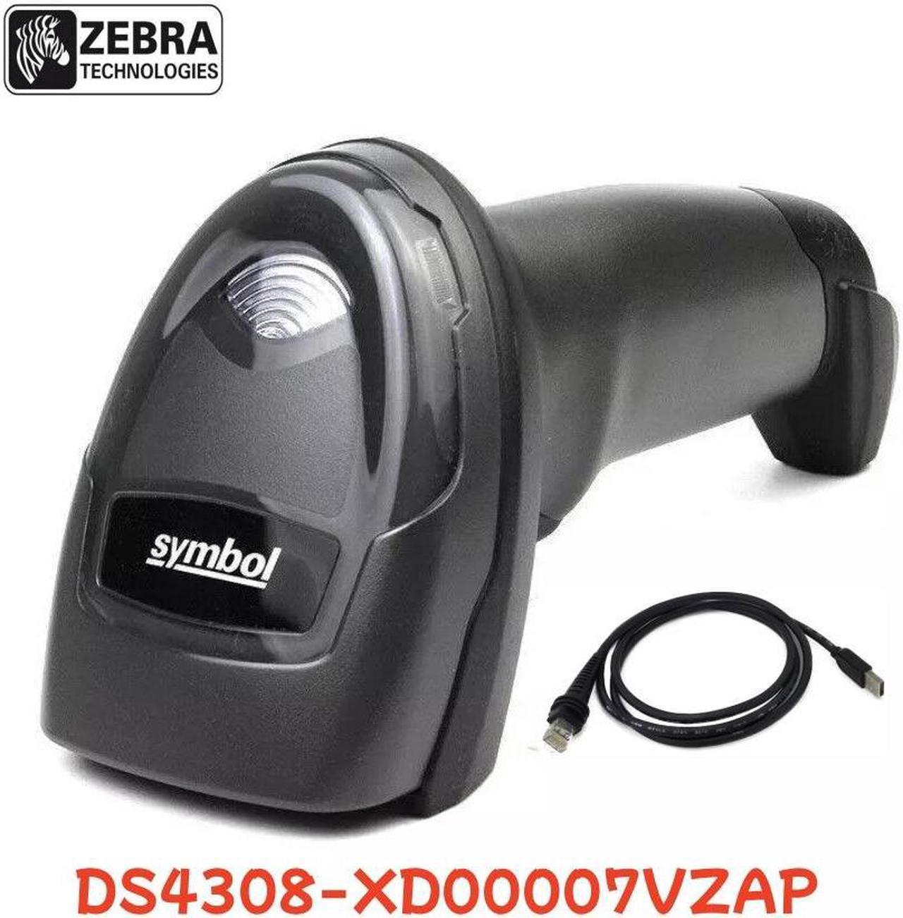 DS4308-XD00007VZAP 2D Barcode Scanner Handheld QR Code Reader with USB Cable