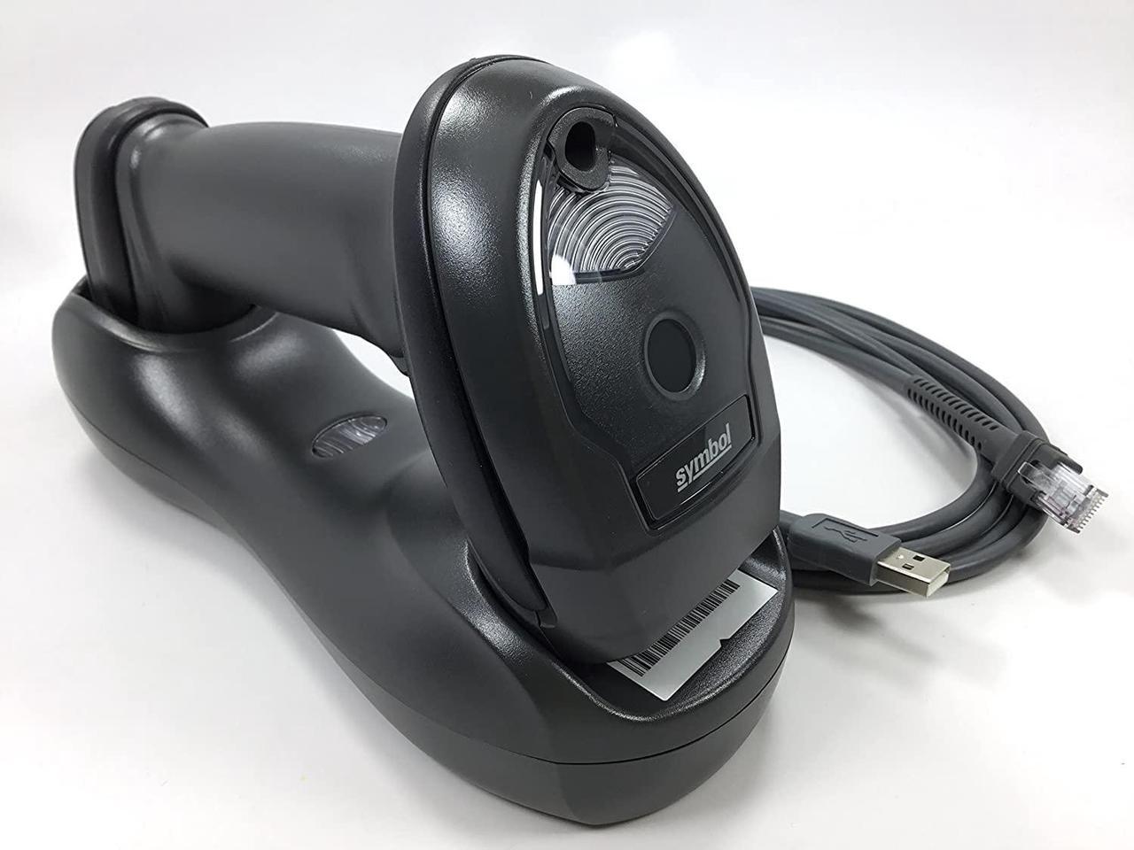 Bluetooth Barcode Scanner LI4278-SR20007CN Wireless Code Reader with USB Cable and Base