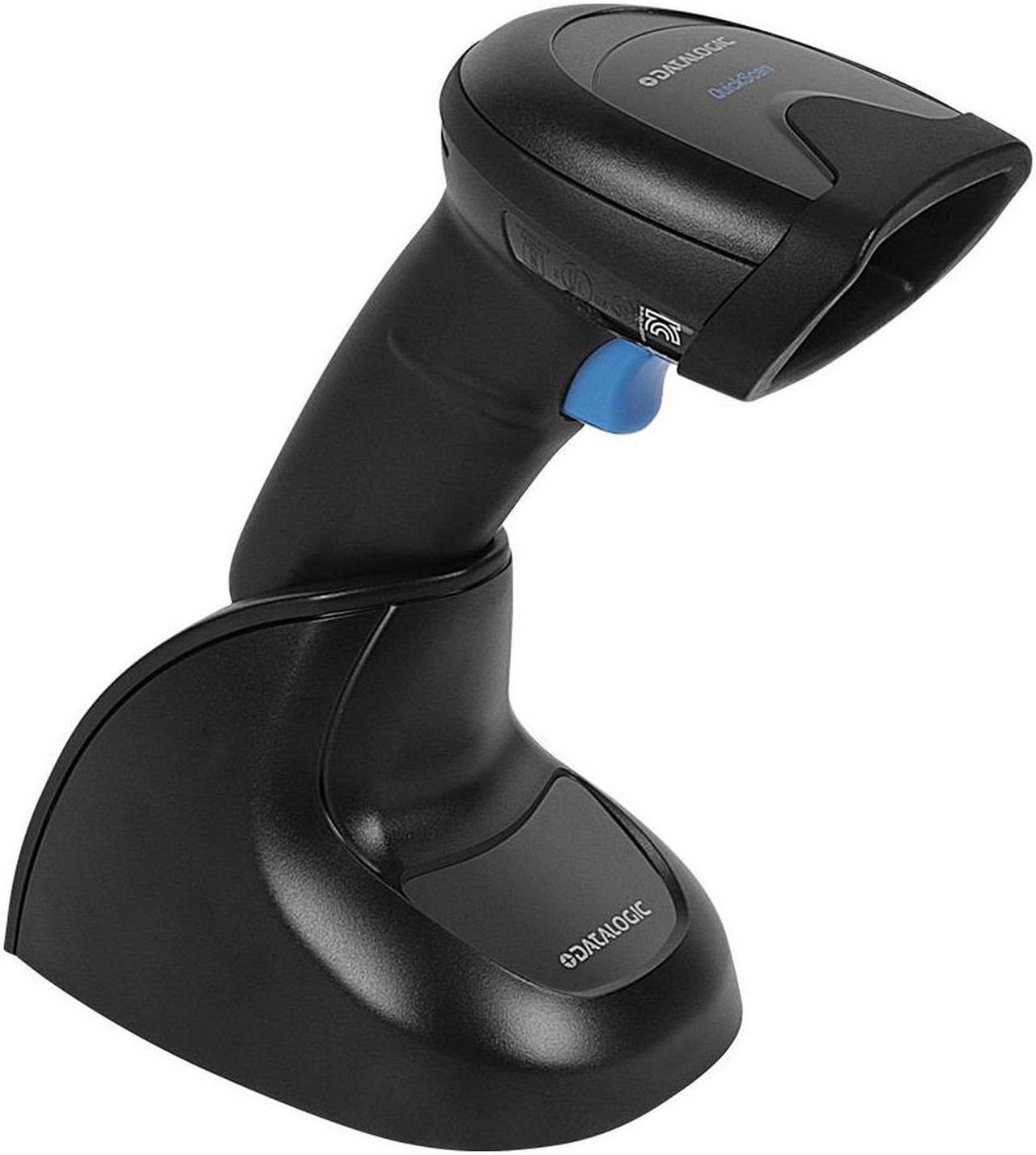 QD2590-BKK1B Barcode Scanner Handheld 2D Bar Code Reader with USB Cable and Base