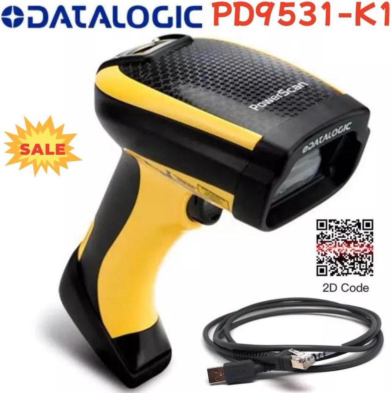 PowerScan Kit PD9531-K1 Barcode Scanner Handheld 2D Imager Decoded USB