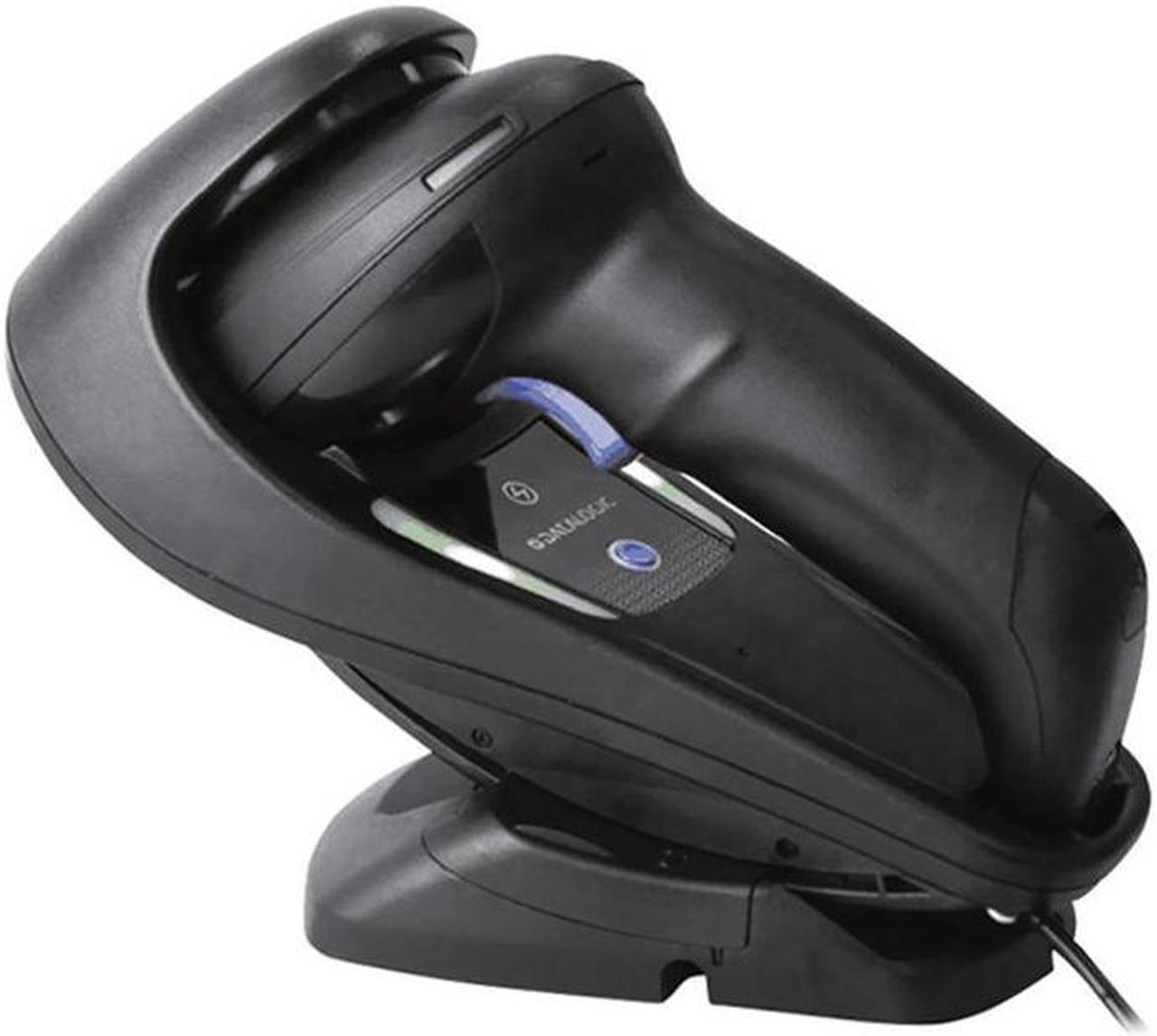 USB Barcode Scanner GM4500-BK-433K1 2D with USB Cable and Stand