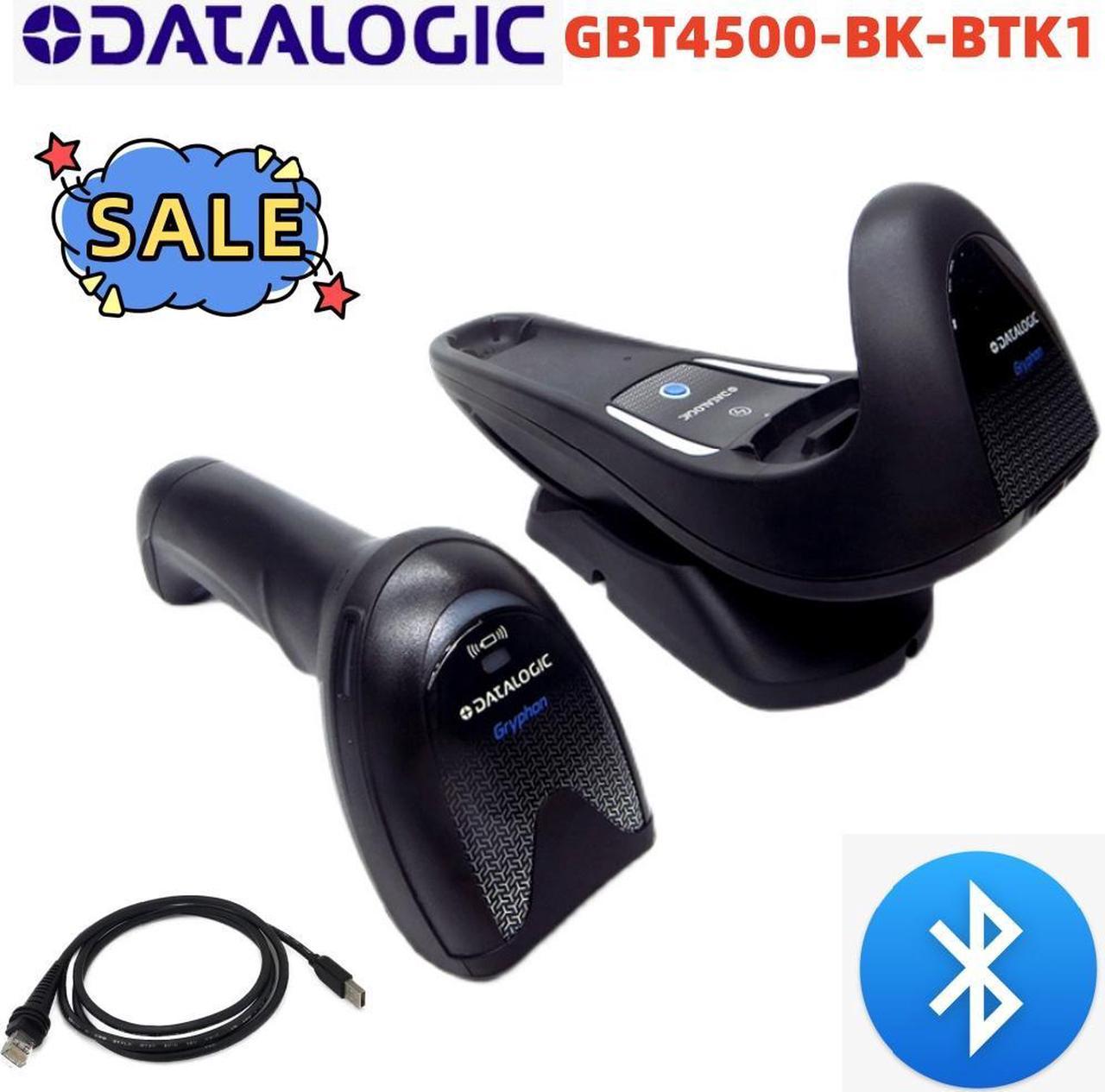 2D Wireless Barcode Scanner GBT4500-BK-BTK1 Bar Code Reader USB Kit with Base