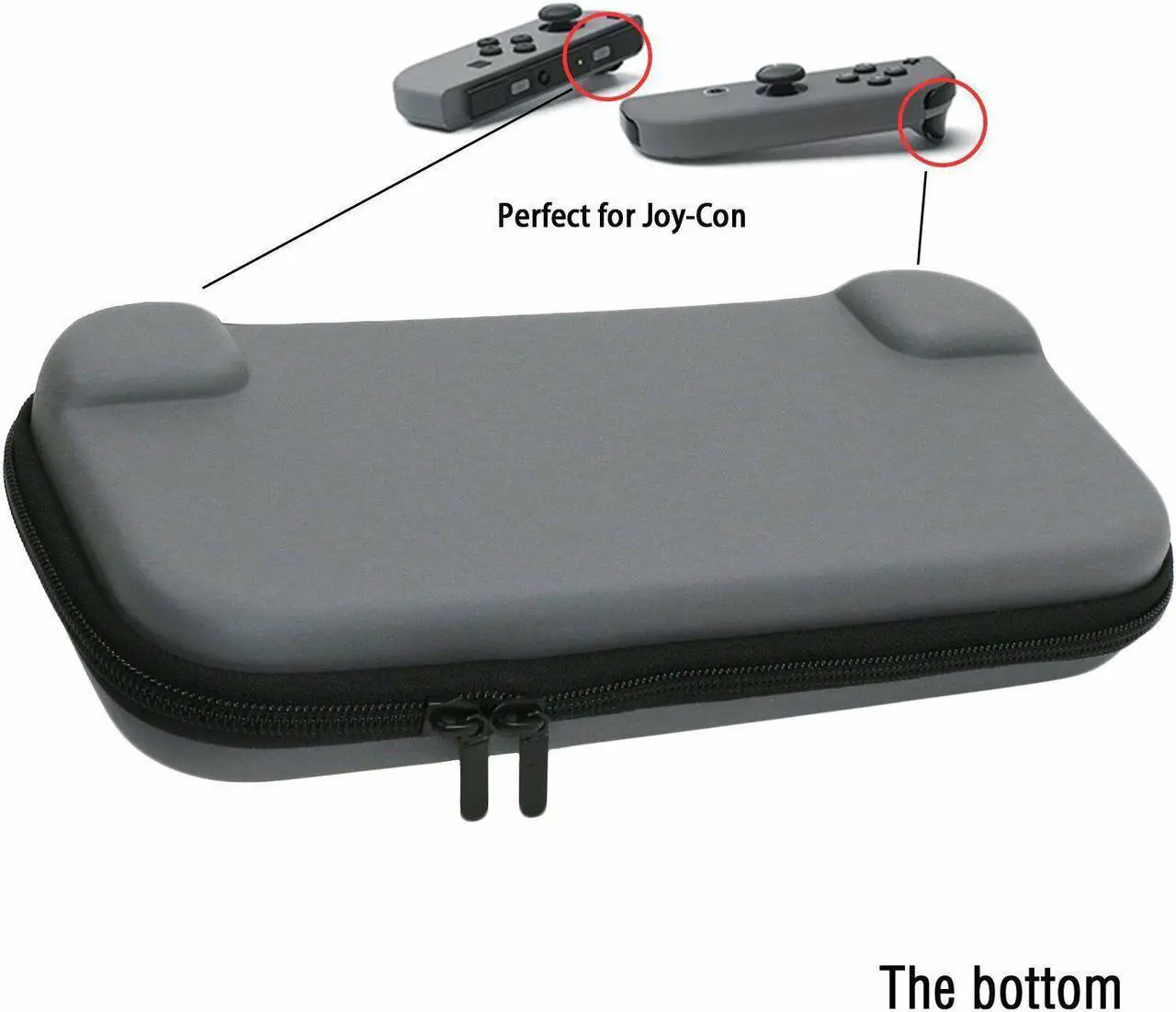 Alt view image 3 of 6 - EVA Hard Protective Carrying Case Bag+ 3PCS Screen Protector For  Switch