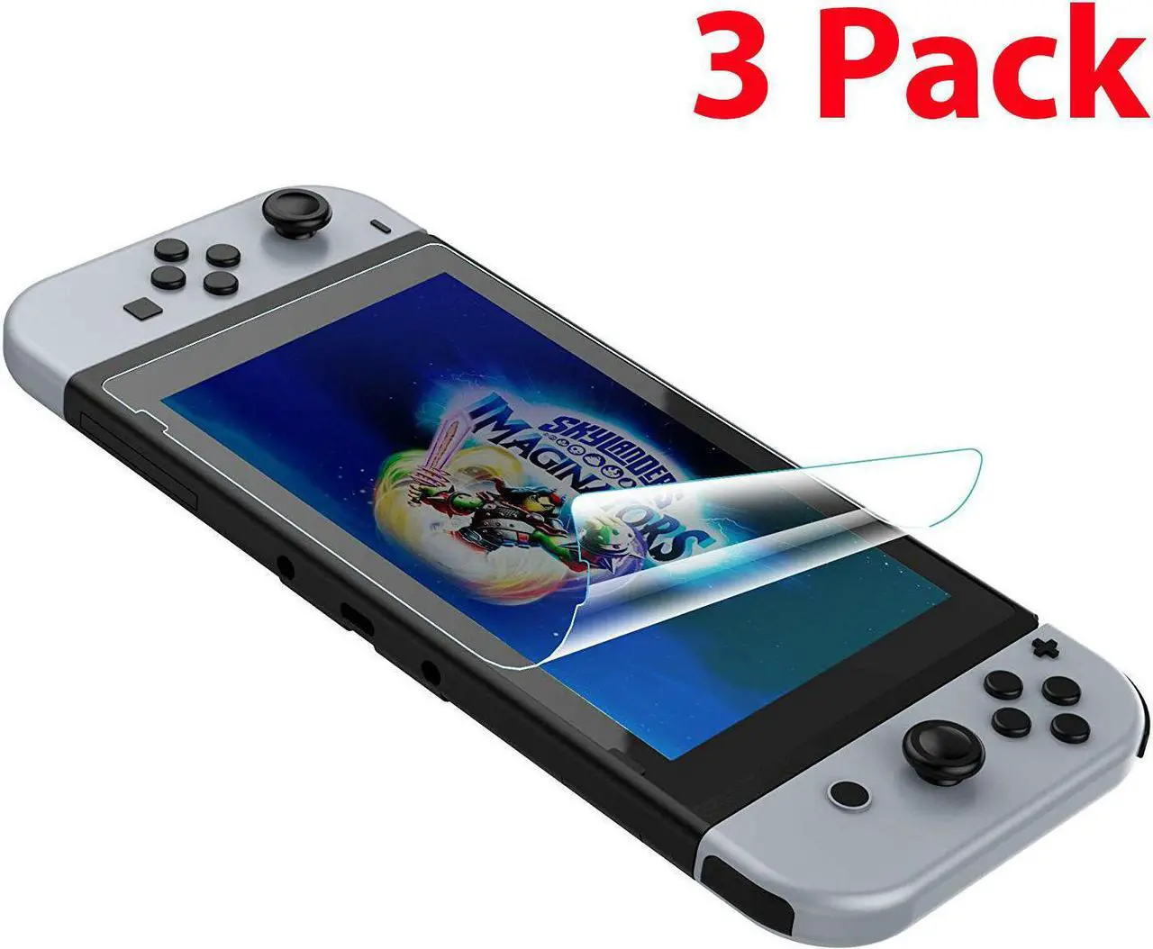 Alt view image 6 of 6 - EVA Hard Protective Carrying Case Bag+ 3PCS Screen Protector For  Switch