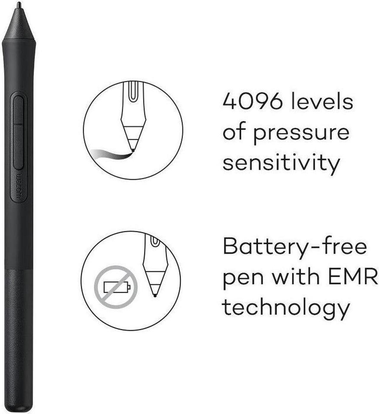 Alt view image 6 of 6 - Intuos Creve Pen Tablet for Graphics - Small, Black