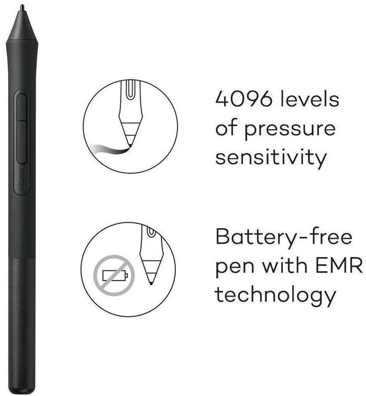 Alt view image 6 of 6 - Intuos Creve Pen Tablet for Graphics - Small, Black