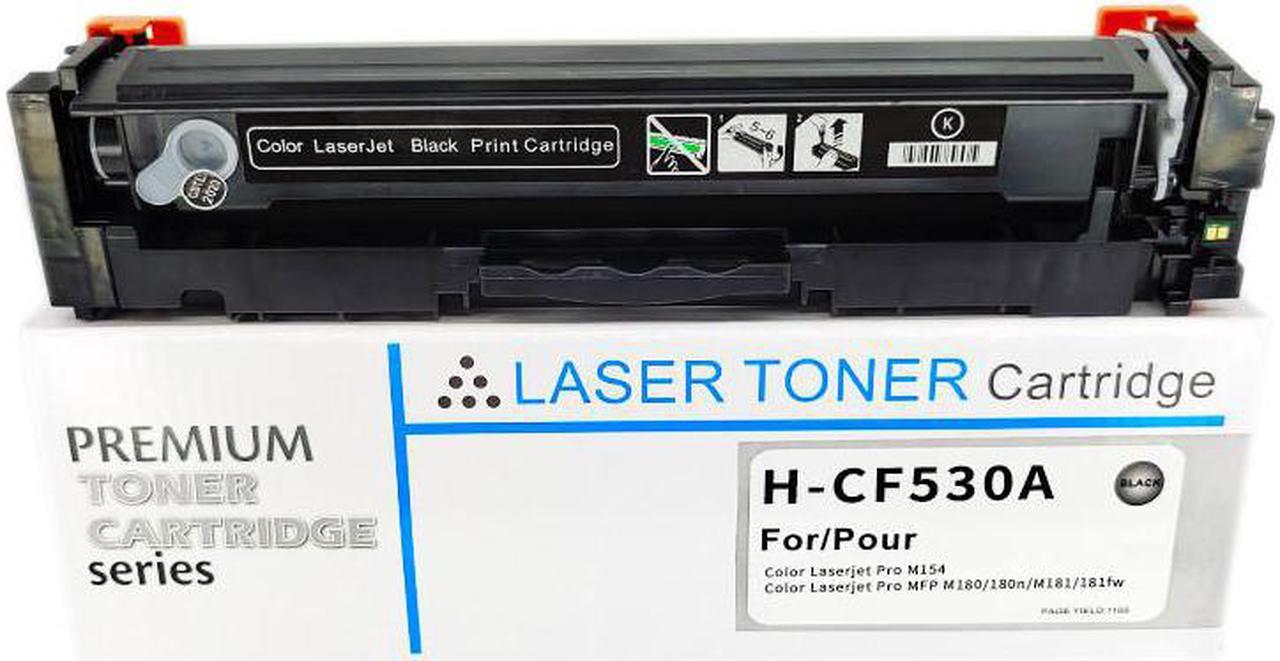 Black Ink Cartridge 205A for HP M181fw Toner Cartridge CF530A HP205A Pro M154a/nw, Ink Cartridge for HP Color Laser Jet Pro MFP M180/180n/M