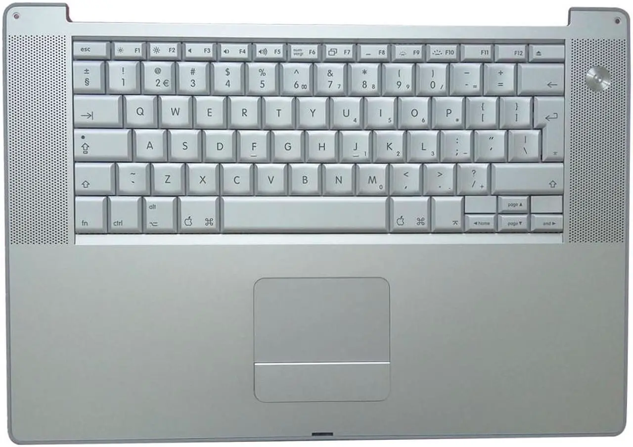 Main image of 613-4697-C -B Laptop Keyboard Trackpad for 15" PowerbookG4 A1046 M8980LL M8981LL A1095 M9421LL M9422LL M9676LL