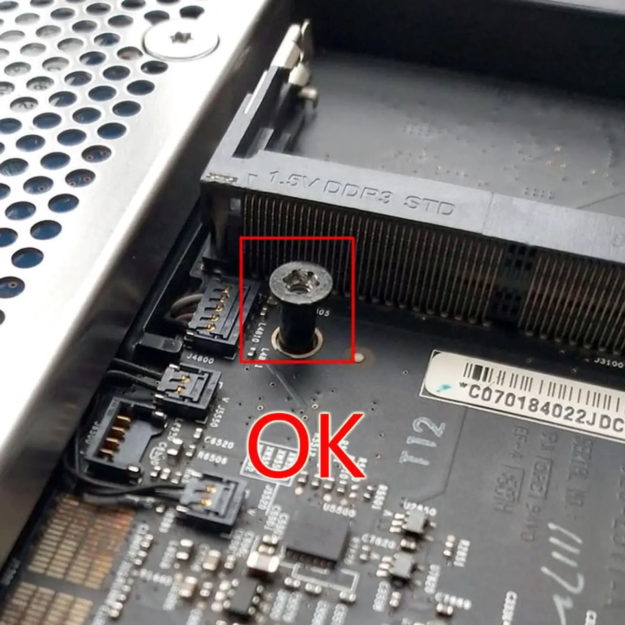 Alt view image 4 of 4 - 610-0158 610-0069 BUB0712HC-HM01 Cooling Fan /W 3pcs Screws 4 Pin for A1347 Mini 2010-2014 Mc270 MC438 MC815 MC816 MC936 MD387 MD388 MD389 MGEM2LL MGEN2LL MGEQ2LL MRTR2LL