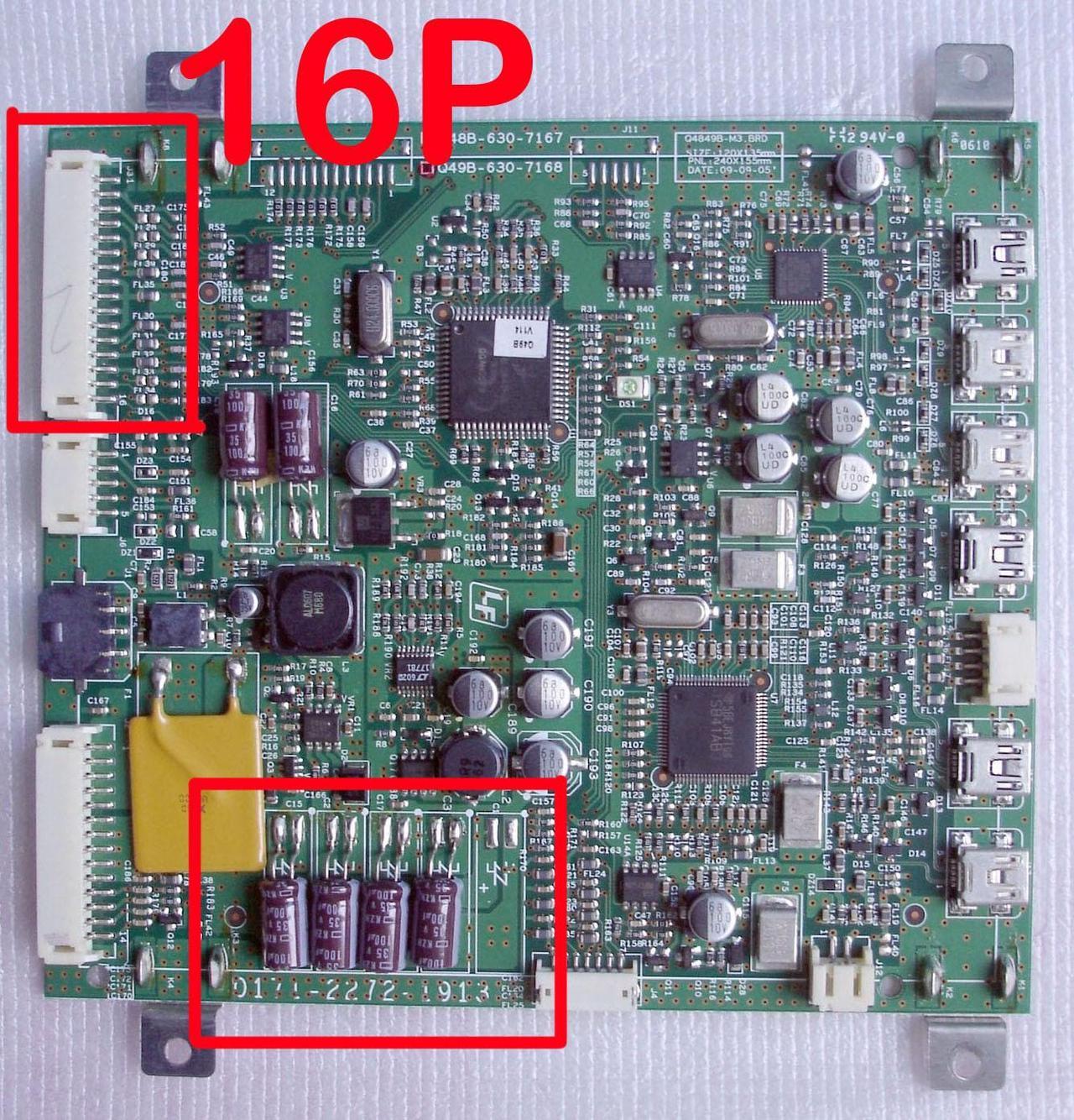 0171-2272-1913  16P Motherboard for 23" A1082 A1097 Cinema Display