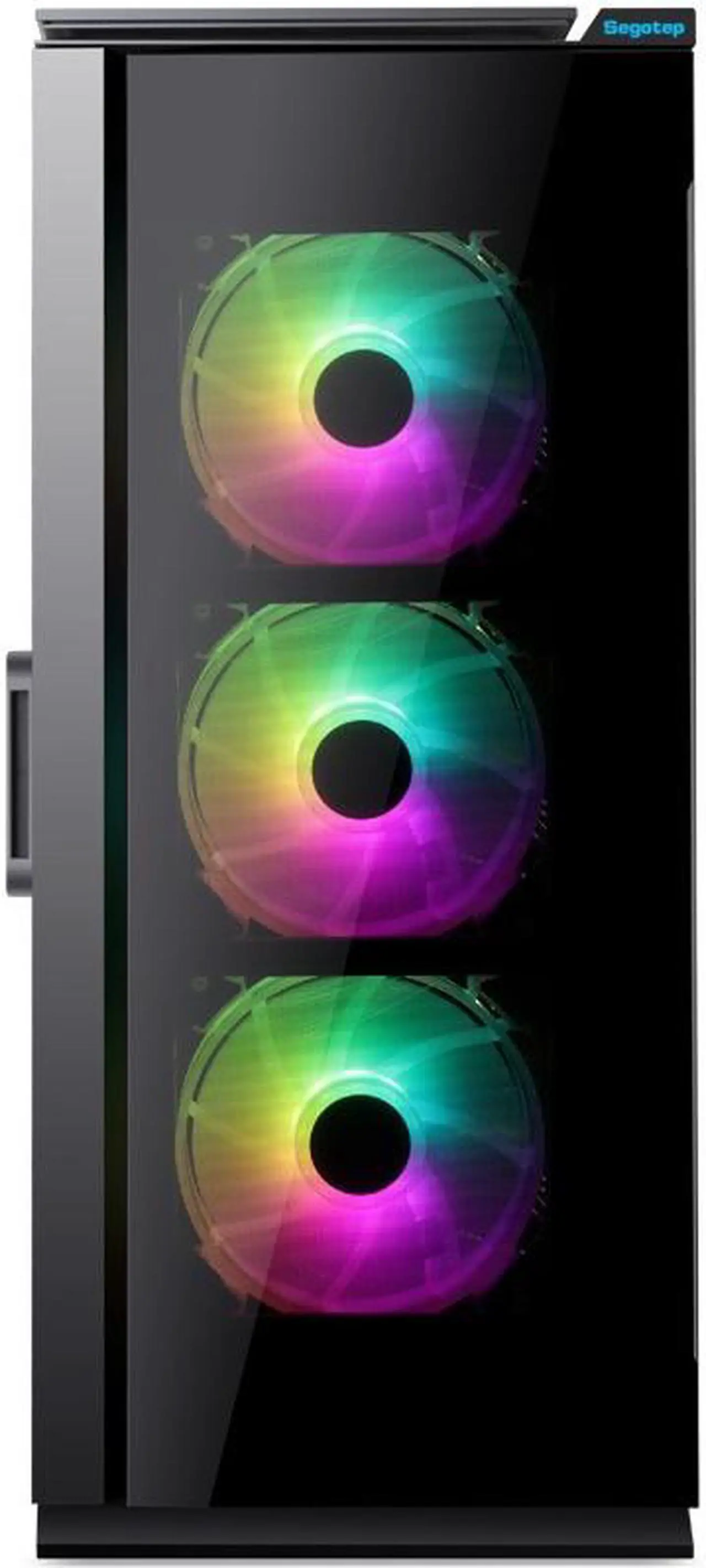 Alt view image 4 of 6 - IPASON - Gaming Desktop - Ryzen5 5600X (6 Core up to 4.7GHz 7nm) - NVIDIA GeForce RTX3070 - 1TB SSD NVMe - 16GB 3200MHz - B550 - 750W Gold Power Supply - Windows 10 home - RGB Fans - Gaming PC