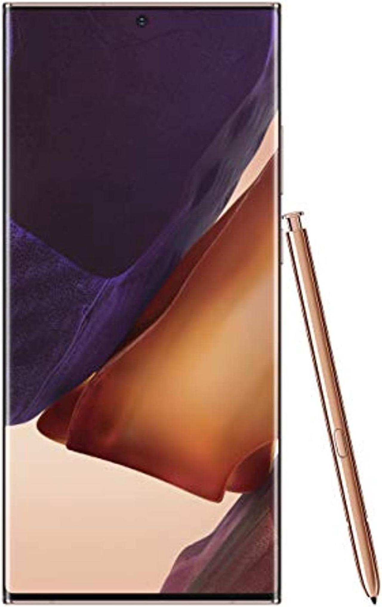 Main image of Samsung Electronics Galaxy Note 20 Ultra 5G Factory Unlocked Android Cell Phone, US Version, 128GB of Storage, Mobile Gaming Smartphone, Long-Lasting Battery, Mystic Bronze (SM-N986UZNAXAA)
