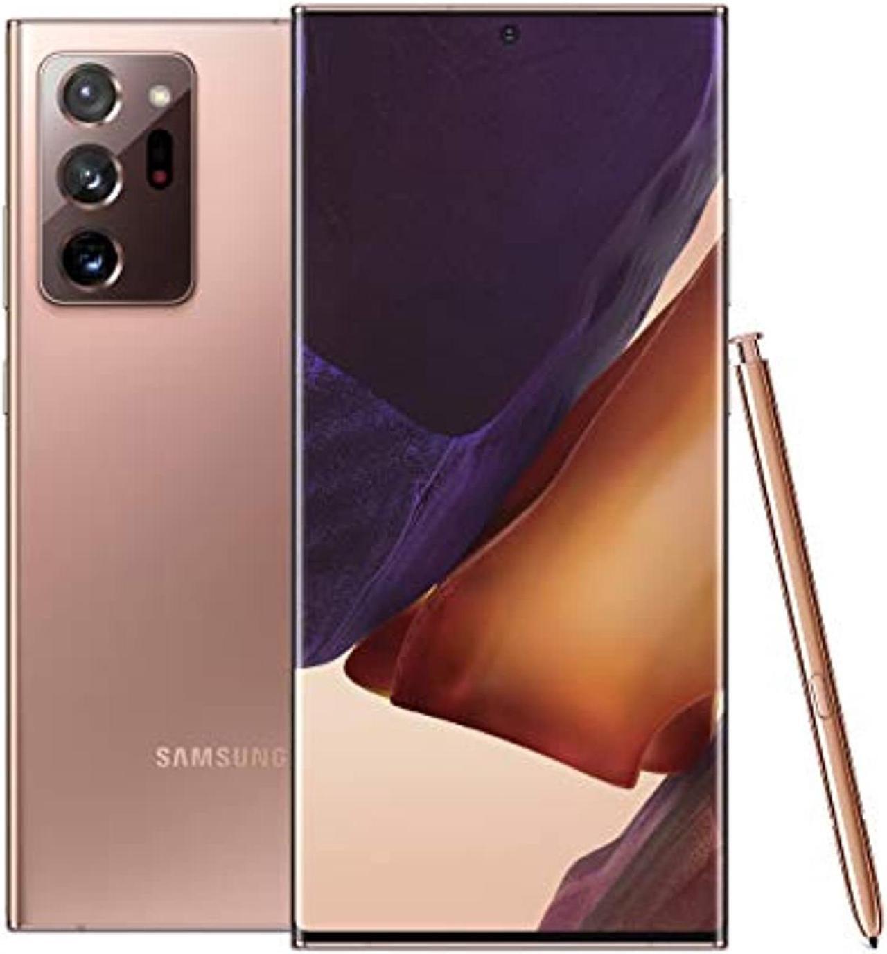 Alt view image 3 of 5 - Samsung Electronics Galaxy Note 20 Ultra 5G Factory Unlocked Android Cell Phone, US Version, 128GB of Storage, Mobile Gaming Smartphone, Long-Lasting Battery, Mystic Bronze (SM-N986UZNAXAA)
