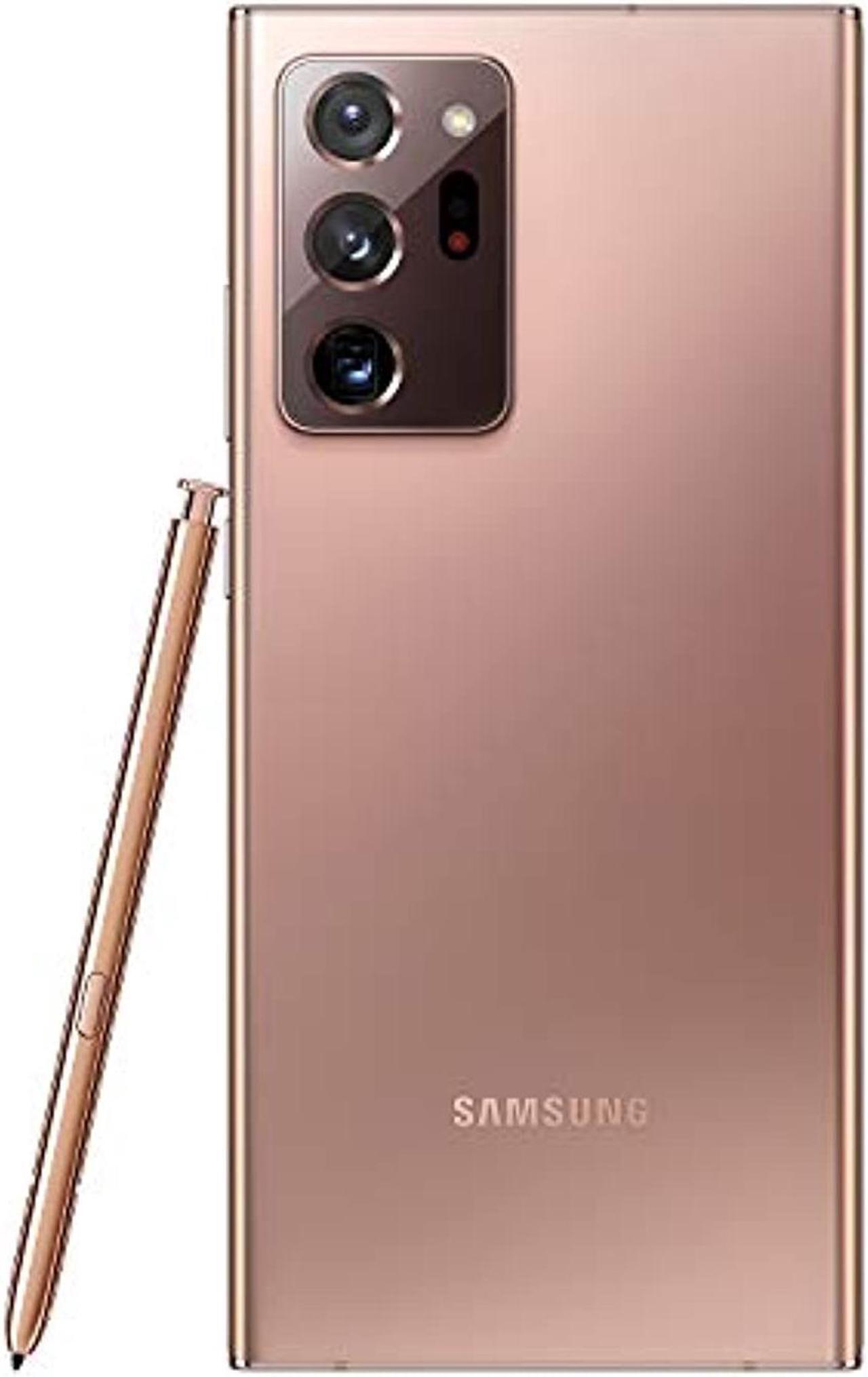 Alt view image 5 of 5 - Samsung Electronics Galaxy Note 20 Ultra 5G Factory Unlocked Android Cell Phone, US Version, 128GB of Storage, Mobile Gaming Smartphone, Long-Lasting Battery, Mystic Bronze (SM-N986UZNAXAA)
