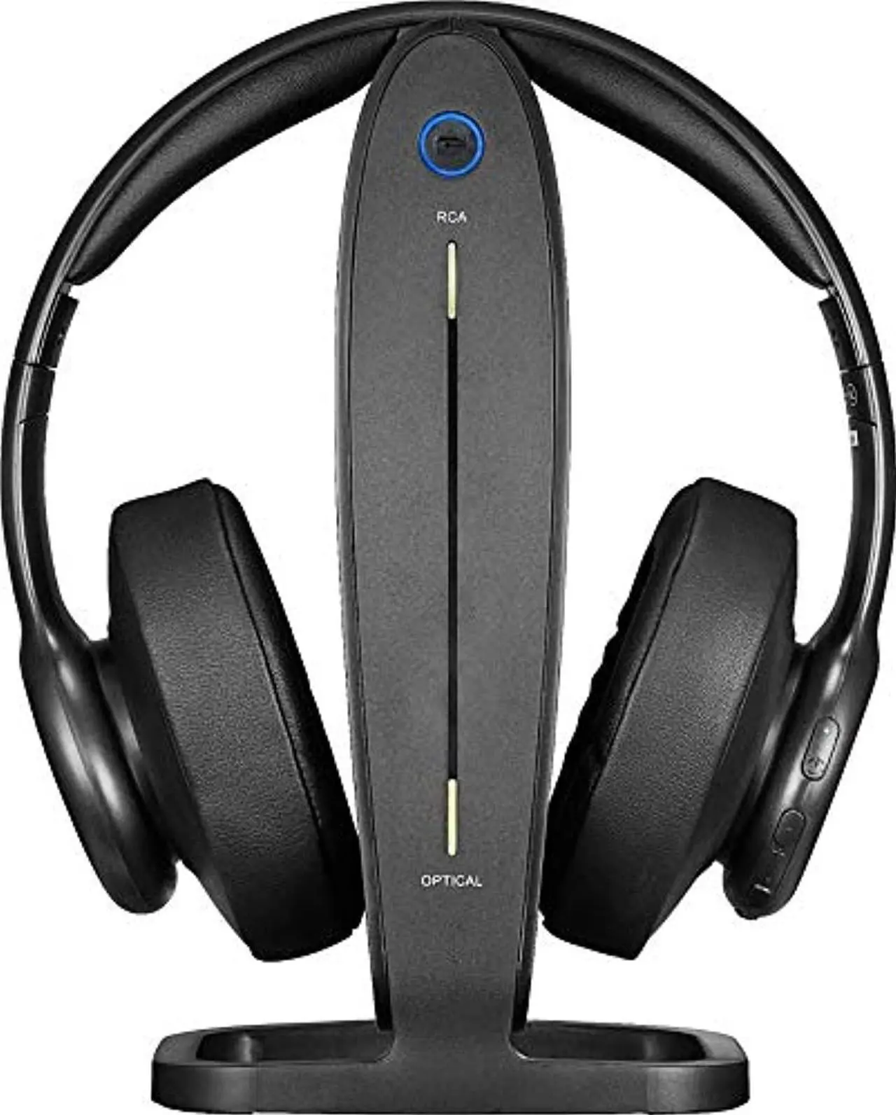 Main image of Insignia - NS-HAWHP2 RF Wireless Over-The-Ear Headphones - Black (NS-HAWHP2)