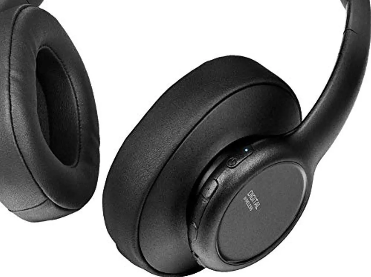Alt view image 2 of 7 - Insignia - NS-HAWHP2 RF Wireless Over-The-Ear Headphones - Black (NS-HAWHP2)