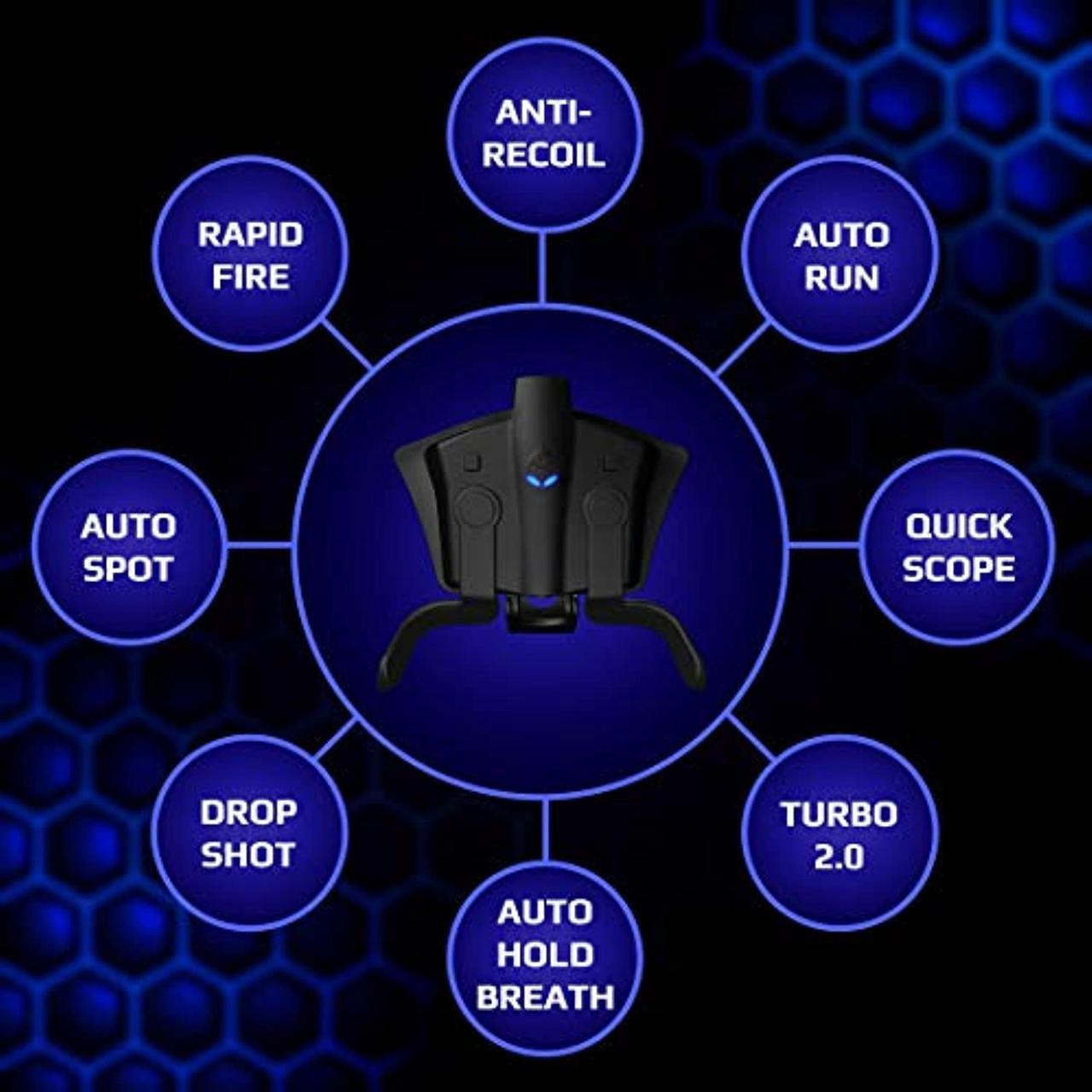 Alt view image 3 of 5 - Collective Minds Strike Pack F.P.S. Dominator Controller Adapter with MODS  and  Paddles for PS4 (CM00082)
