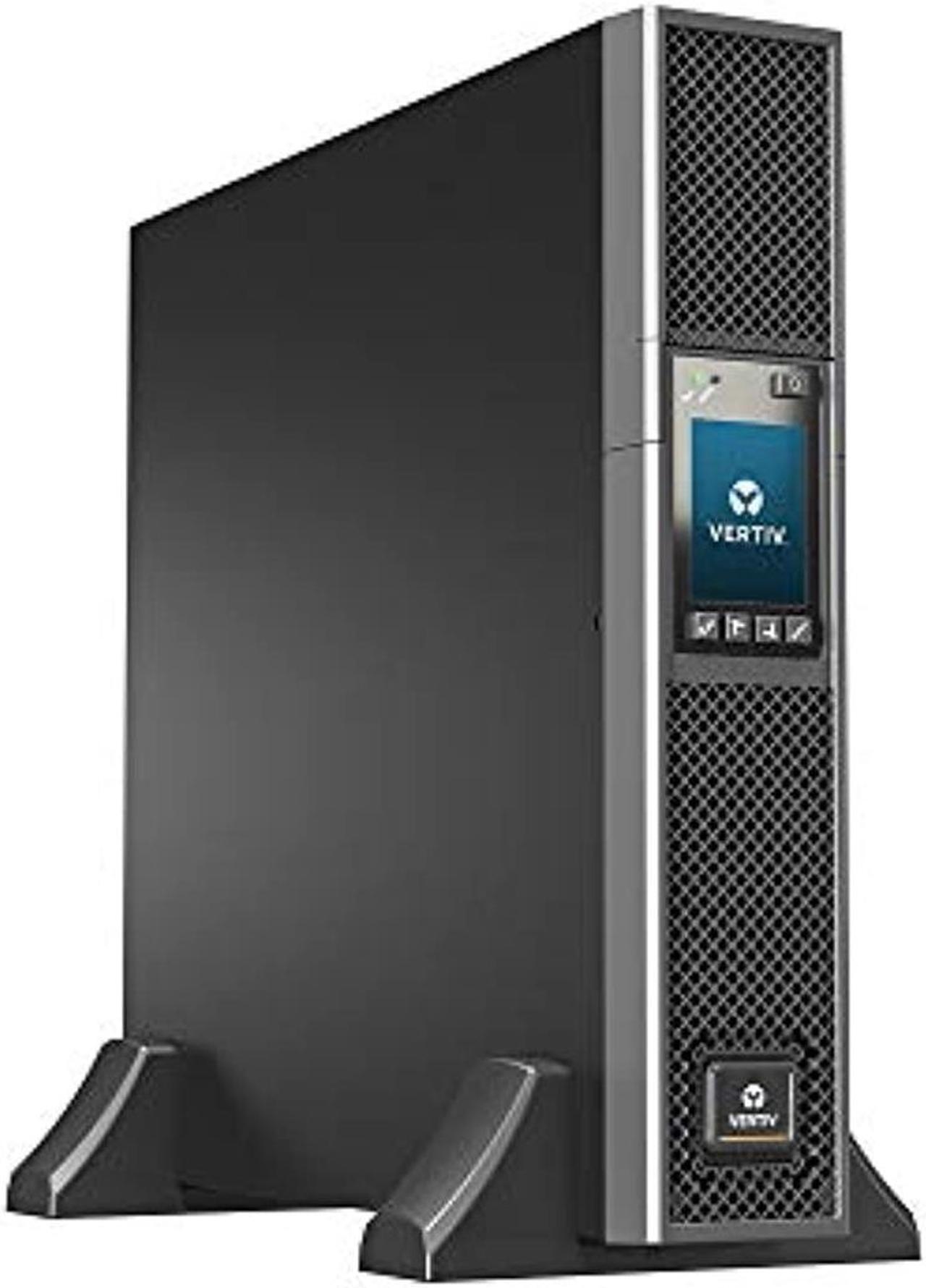 Alt view image 3 of 5 - Liebert GXT5 UPS - 1500VA/1350W 120V, Online Double Conversion Rack Tower, Energy Star, Uninterruptible Power Supply, Sine Wave Battery Backup, with Network Card(GXT5-1500LVRT2UXL) (GXT5-1500LVRT2UXL)
