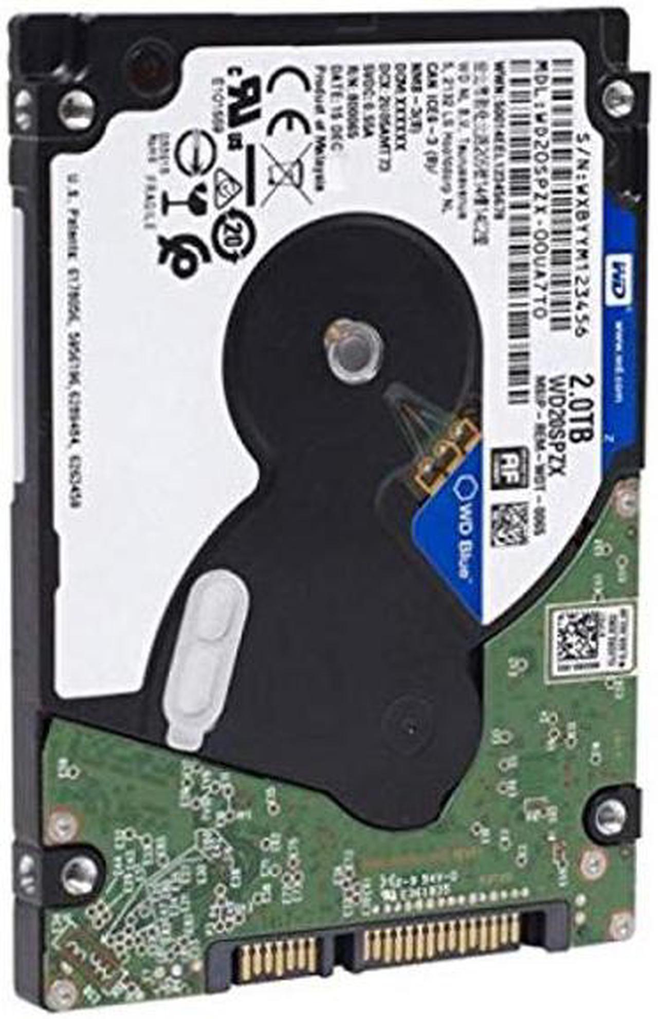 Main image of WD Western Digital 2TB 2.5" 128MB SATA III Hard Drive for Laptops, PS4 (WD20SPZX)