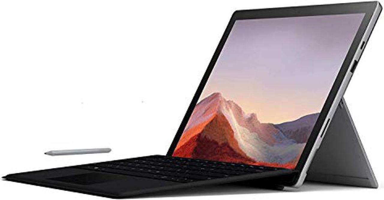 Main image of New Microsoft Surface Pro 7 Bundle: 10th Gen Intel Core i5-1035G4, 8GB RAM, 256GB SSD (Latest Model) - Platinum with Black Type Cover and Surface Pen, 12.3" Touch-Screen Pixelsense Display