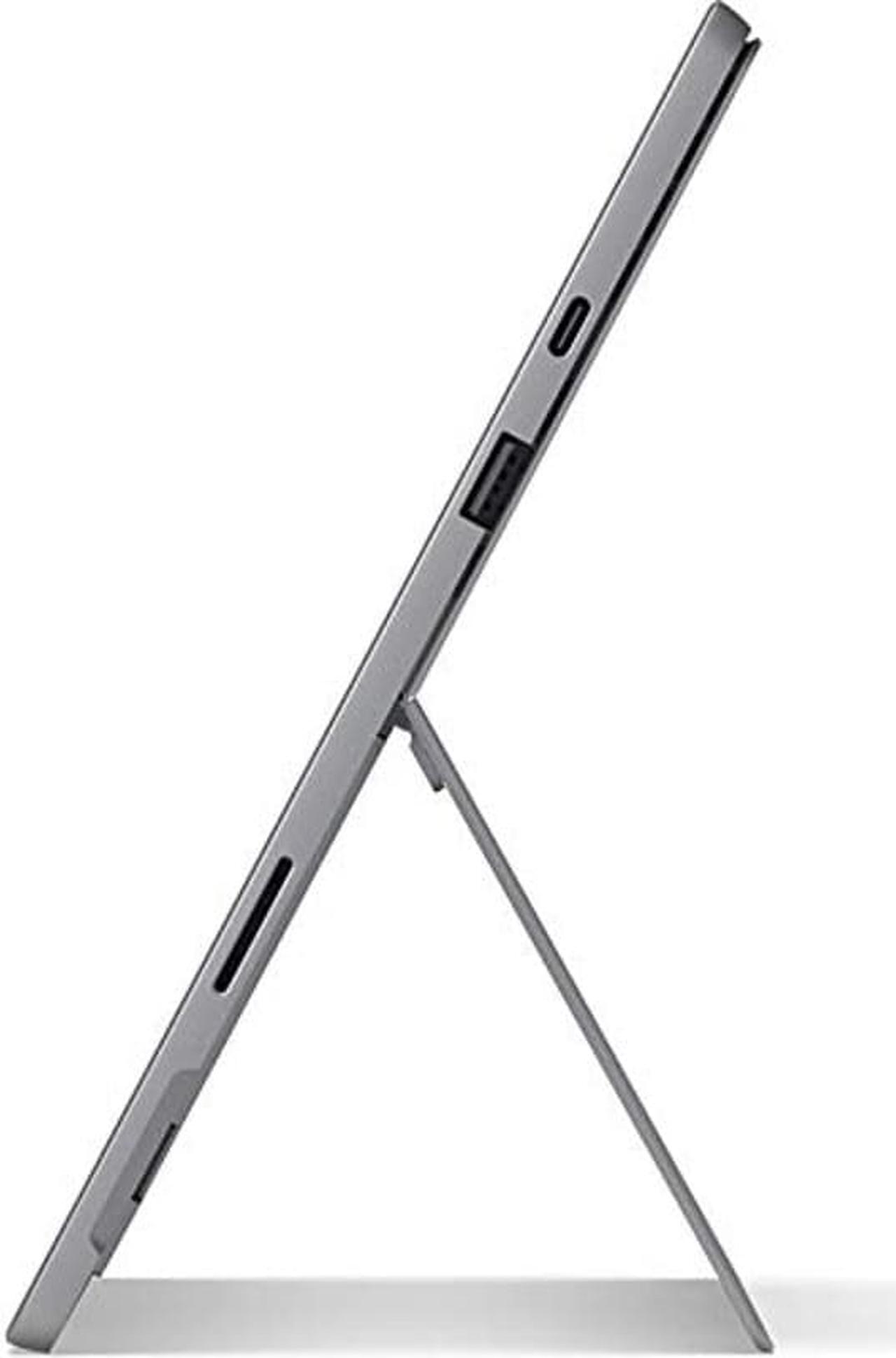 Alt view image 4 of 4 - New Microsoft Surface Pro 7 Bundle: 10th Gen Intel Core i5-1035G4, 8GB RAM, 256GB SSD (Latest Model) - Platinum with Black Type Cover and Surface Pen, 12.3" Touch-Screen Pixelsense Display
