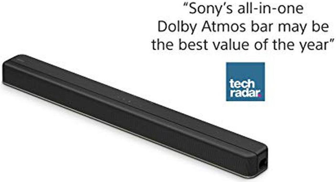 Alt view image 3 of 4 - Sony HTX8500 2.1ch Dolby Atmos/DTS:X Soundbar with Built-in subwoofer, Black