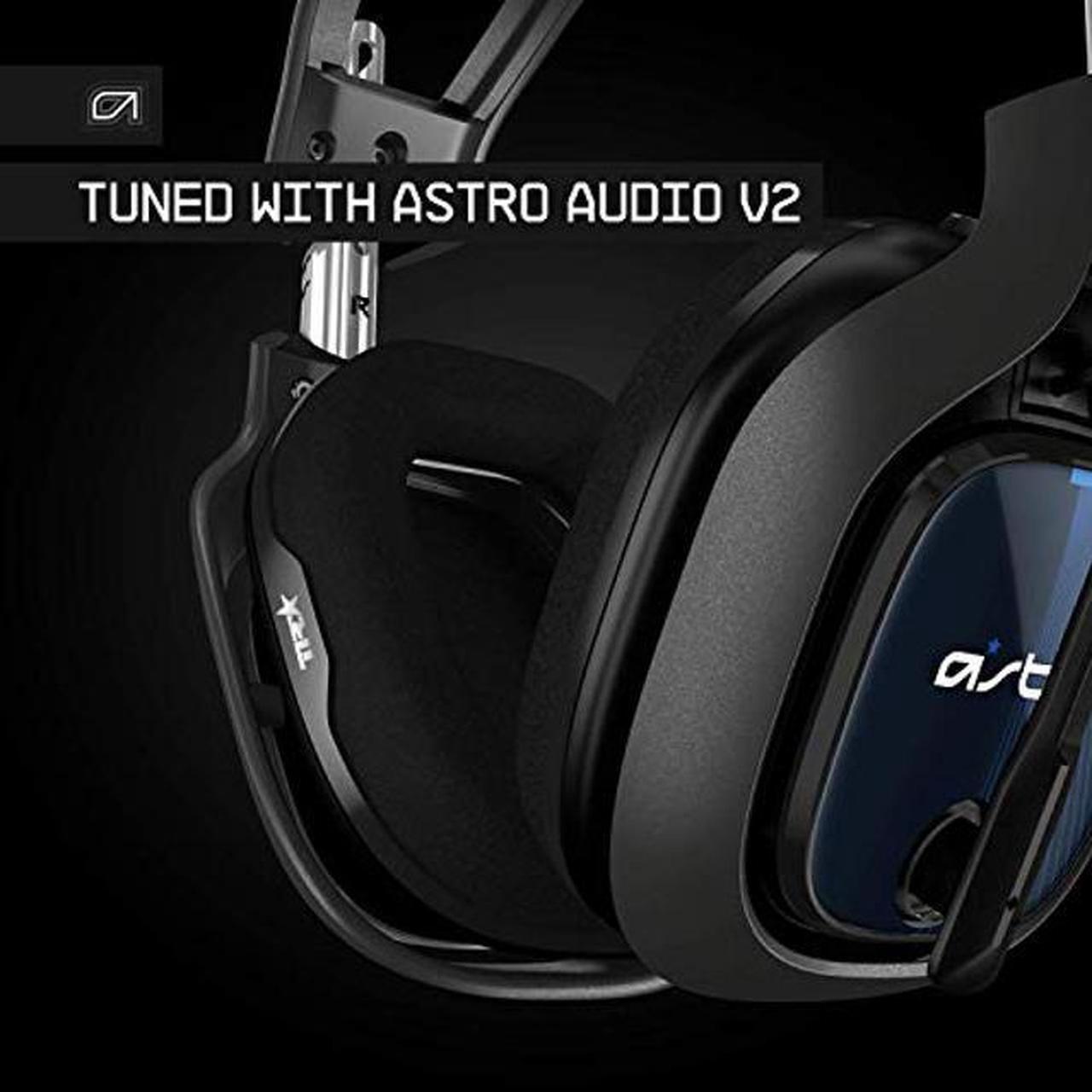 Alt view image 2 of 5 - ASTRO Gaming A40 TR Wired Headset + MixAmp Pro TR with Dolby Audio for PlayStation 5, PlayStation 4, PC, Mac - Black/Blue - OEM