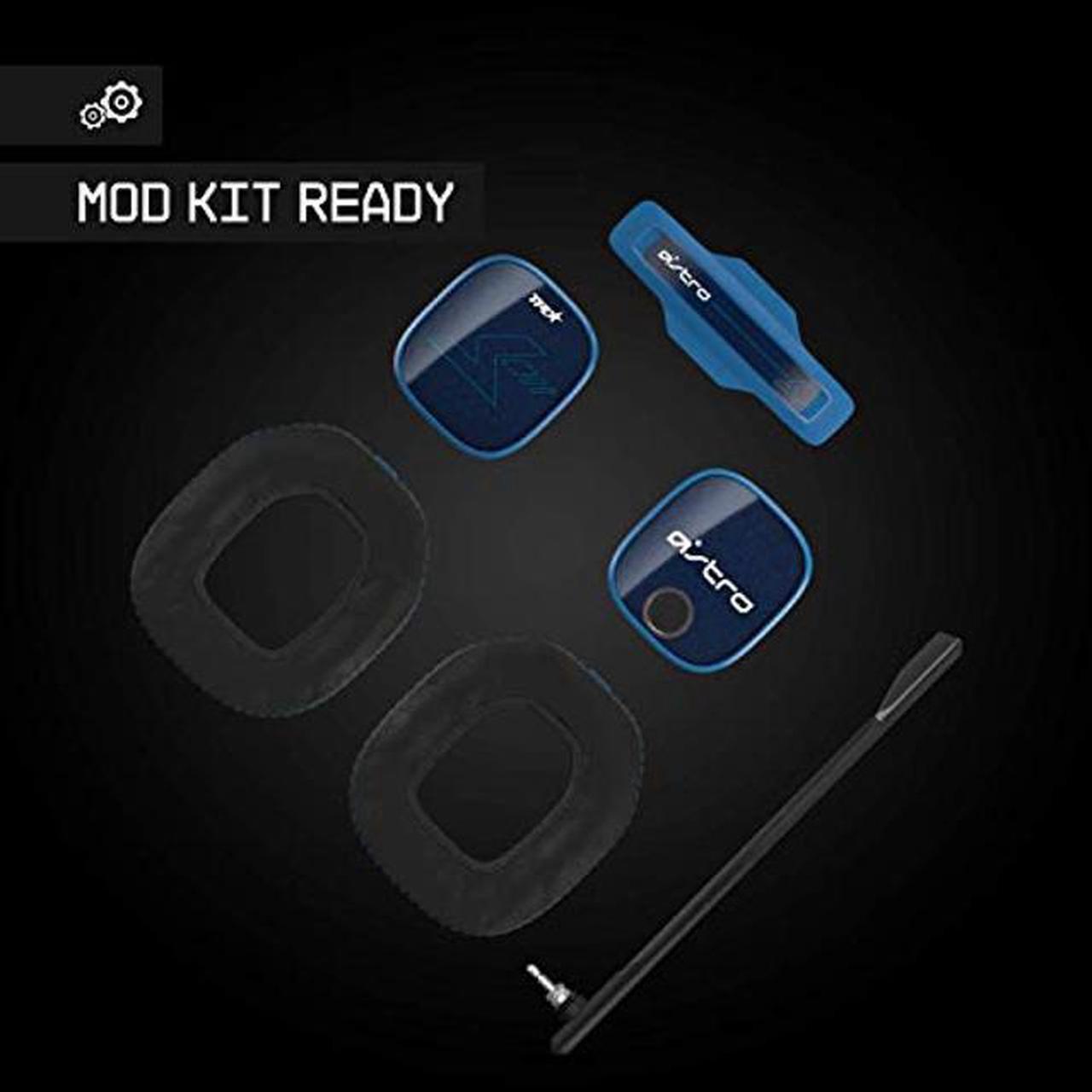 Alt view image 4 of 5 - ASTRO Gaming A40 TR Wired Headset + MixAmp Pro TR with Dolby Audio for PlayStation 5, PlayStation 4, PC, Mac - Black/Blue - OEM