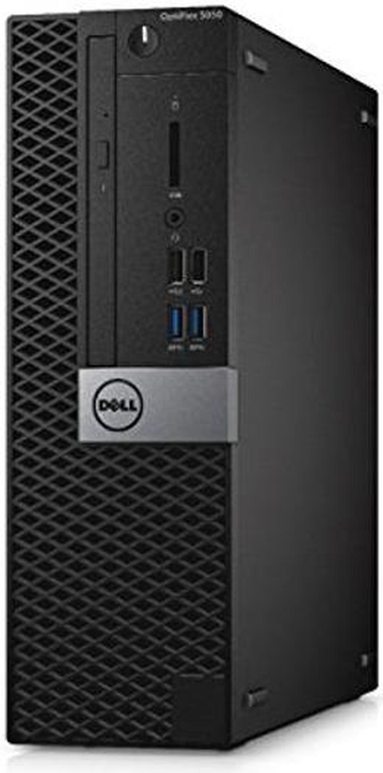 Alt view image 2 of 5 - Dell K3T2W OptiPlex 5050 Small Form Factor Desktop, Intel Core i7-6700, 8GB RAM, 256GB SSD, Black (Renewed)