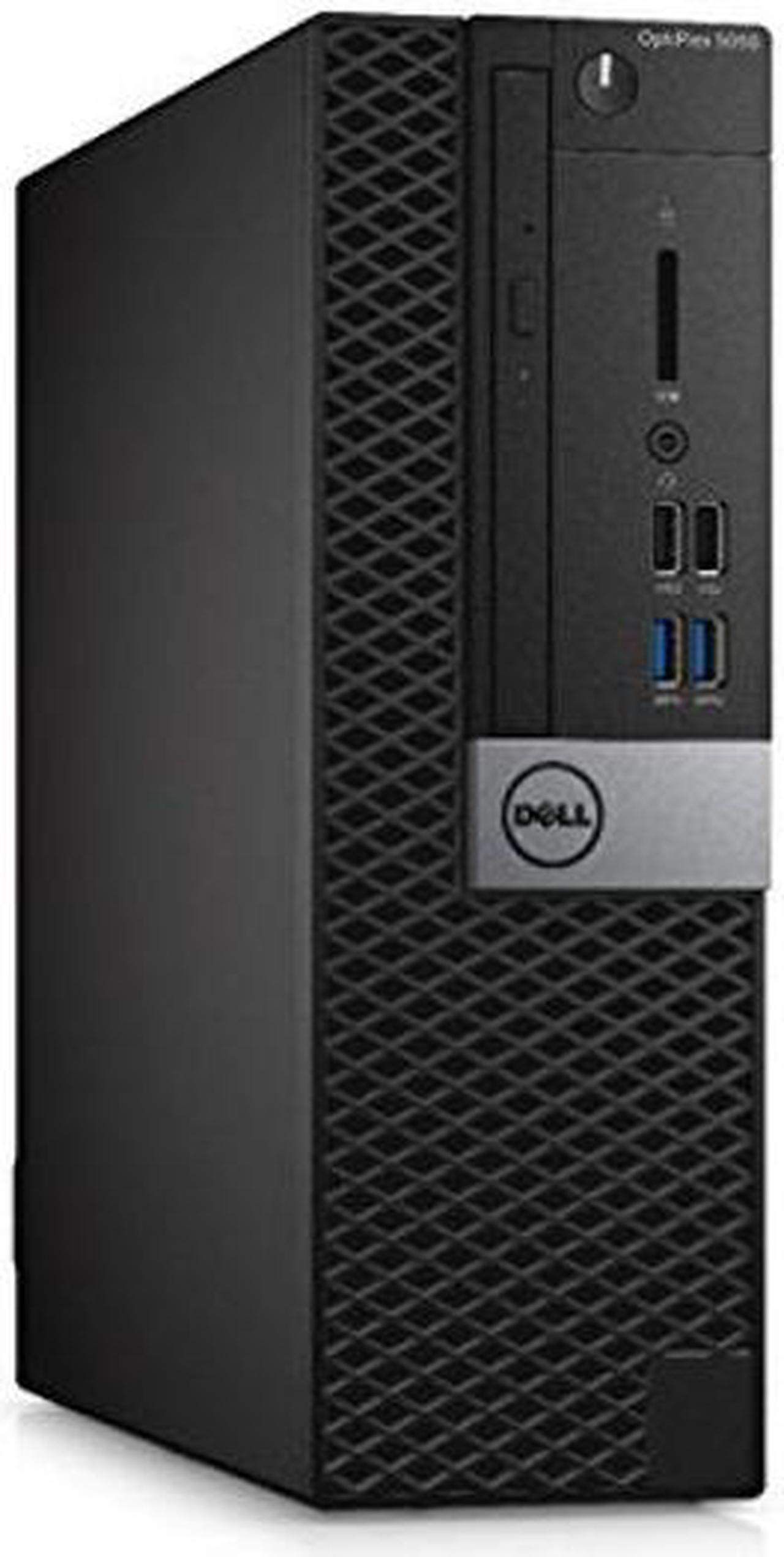 Main image of Dell K3T2W OptiPlex 5050 Small Form Factor Desktop, Intel Core i7-6700, 8GB RAM, 256GB SSD, Black (Renewed)