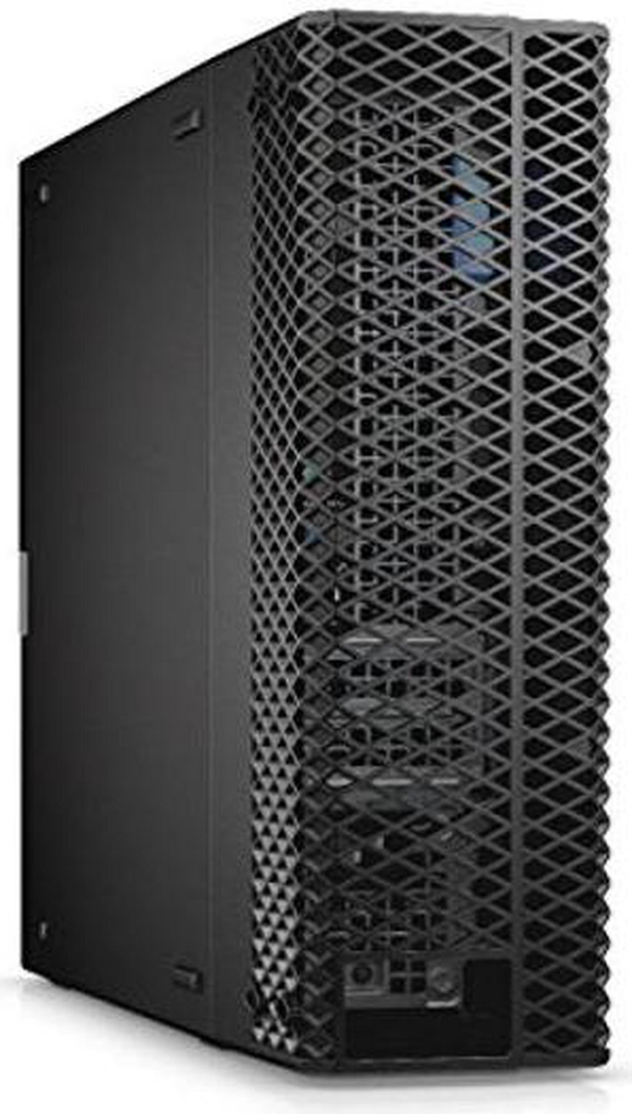 Alt view image 4 of 5 - Dell K3T2W OptiPlex 5050 Small Form Factor Desktop, Intel Core i7-6700, 8GB RAM, 256GB SSD, Black (Renewed)