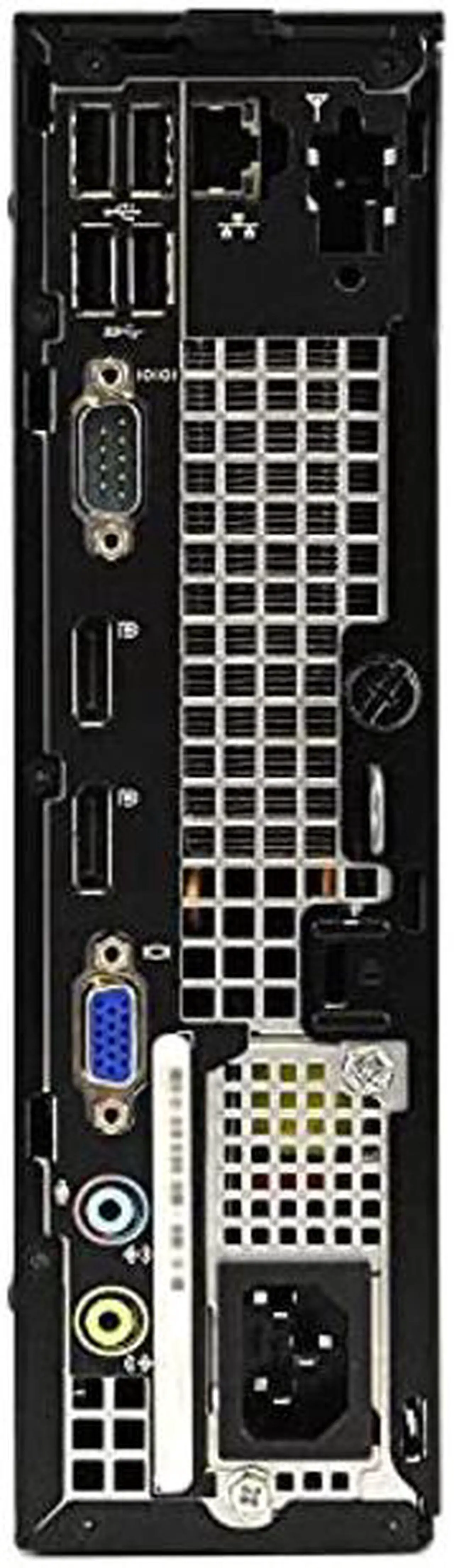 Alt view image 5 of 5 - Dell Optiplex 9010 Ultra Small Desktop PC, Intel Quad Core i5 (3.10GHz) Processor, 8GB RAM, 500GB Hard Drive, Windows 10, DVD, Keyboard, Mouse, WiFi (Renewed)