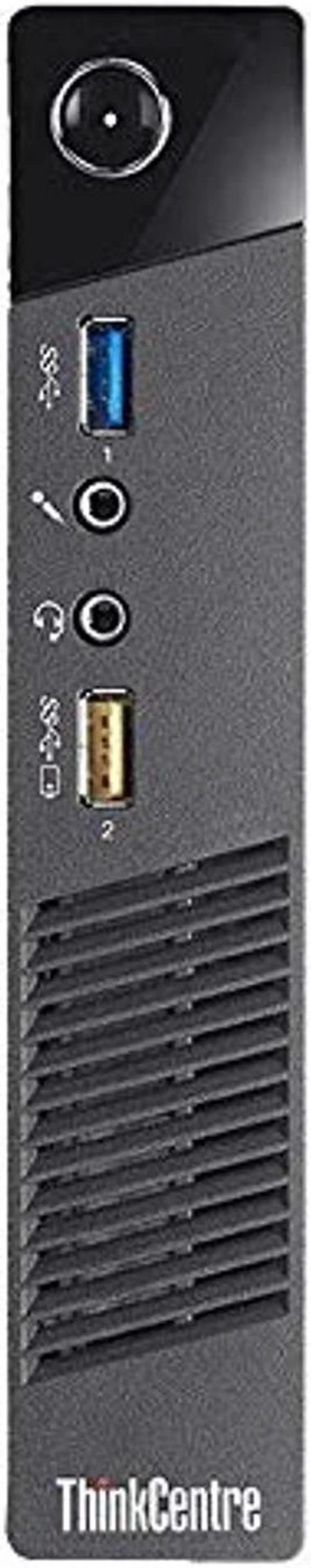 Alt view image 3 of 5 - Lenovo ThinkCentre M93P Tiny Mini Business Desktop Computer, Intel i7 Processor, 16GB RAM, 480GB SSD, HDMI, WiFi - Windows 10 Professional (Renewed)