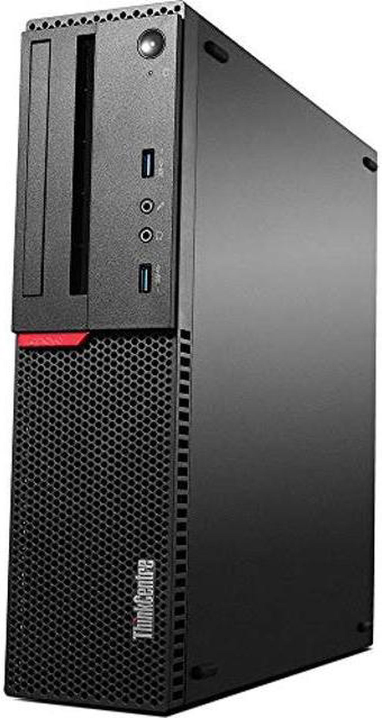 Alt view image 2 of 5 - Lenovo ThinkCentre M700 SFF Computer Desktop PC, Intel Core i5 6500 Processor, 8GB Ram, 128GB M.2 SSD, 1TB Hard Drive, Wireless Keyboard Mouse, WiFi | Bluetooth, Windows 10 Pro (Renewed)
