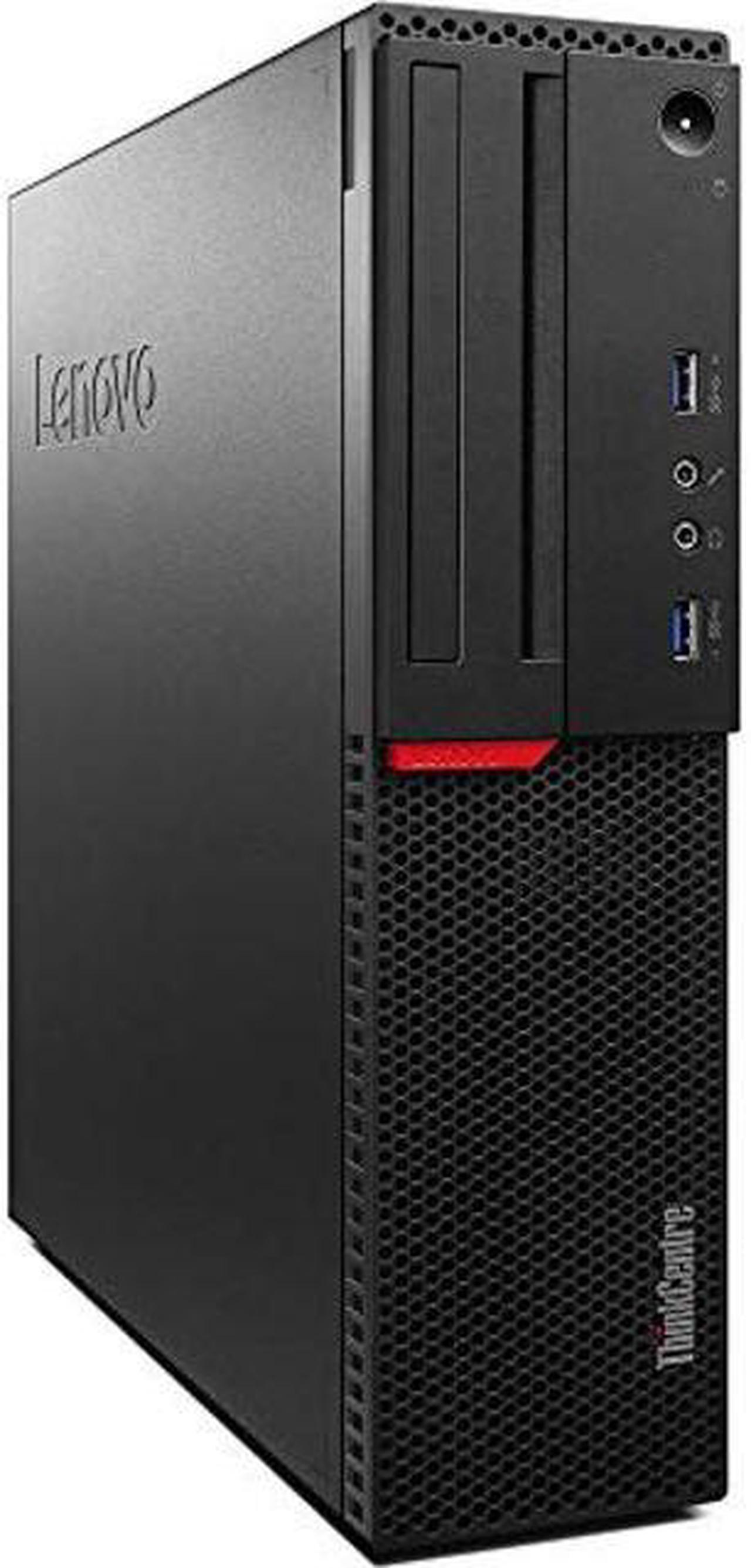 Main image of Lenovo ThinkCentre M700 SFF Computer Desktop PC, Intel Core i5 6500 Processor, 8GB Ram, 128GB M.2 SSD, 1TB Hard Drive, Wireless Keyboard Mouse, WiFi | Bluetooth, Windows 10 Pro (Renewed)