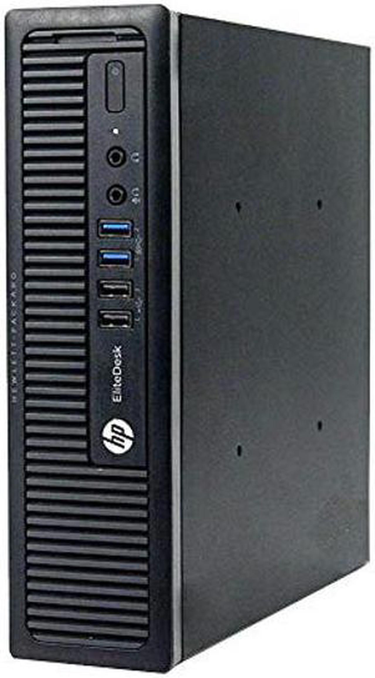 Main image of HP EliteDesk 800 G1 USFF Ultra-Slim Business Desktop Computer PC, Intel i5-4570s up to 3.6 GHz, 8GB DDR3 RAM, New 512GB SSD, Keyboard, Mouse, Wireless WiFi, Windows 10 Home 64 Bit (Renewed)