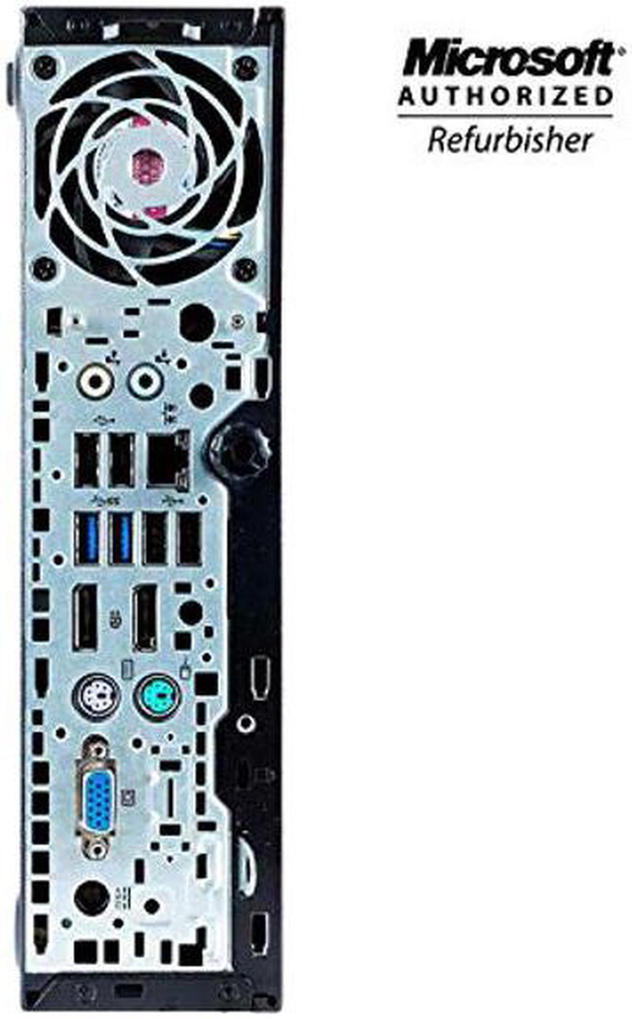 Alt view image 3 of 4 - HP EliteDesk 800 G1 USFF Ultra-Slim Business Desktop Computer PC, Intel i5-4570s up to 3.6 GHz, 8GB DDR3 RAM, New 512GB SSD, Keyboard, Mouse, Wireless WiFi, Windows 10 Home 64 Bit (Renewed)