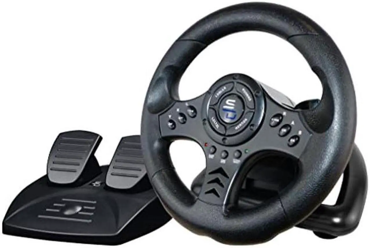 Main image of Superdrive SV450 racing steering wheel with Pedals and Shifters Xbox Serie X / S, Switch, PS4, Xbox One, PC (programmable for all games)