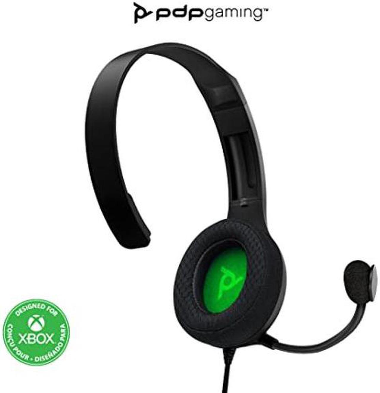 PDP LVL30 Wired Headset with Single-Sided One Ear Headphone for PC, Xbox - Mac, Tablet Compatible - Noise-Cancelling Mic - Lightweight, Cool Comfort, Great for Gaming , School and Remote Work - Black