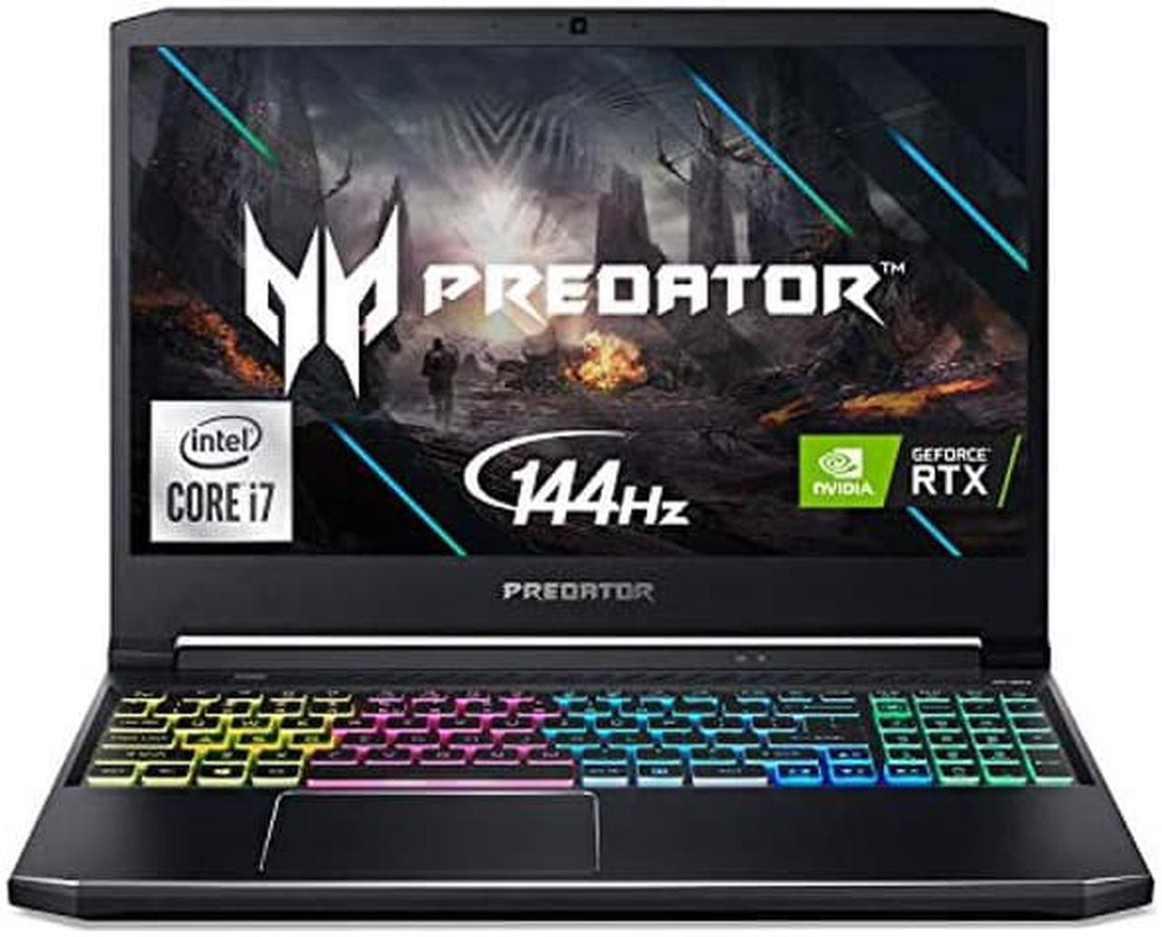 Main image of Acer Predator Helios 300 Gaming Laptop, Intel i7-10750H, NVIDIA GeForce RTX 3060 Laptop GPU, 15.6" Full HD 144Hz 3ms IPS Display, 16GB DDR4, 512GB NVMe SSD, WiFi 6, RGB Keyboard, PH315-53-71HN