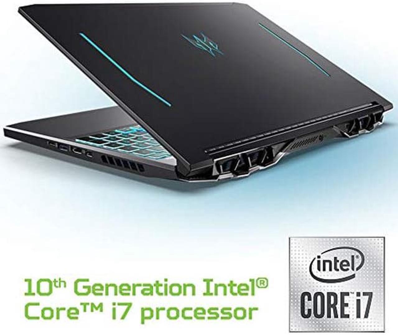 Alt view image 2 of 5 - Acer Predator Helios 300 Gaming Laptop, Intel i7-10750H, NVIDIA GeForce RTX 3060 Laptop GPU, 15.6" Full HD 144Hz 3ms IPS Display, 16GB DDR4, 512GB NVMe SSD, WiFi 6, RGB Keyboard, PH315-53-71HN
